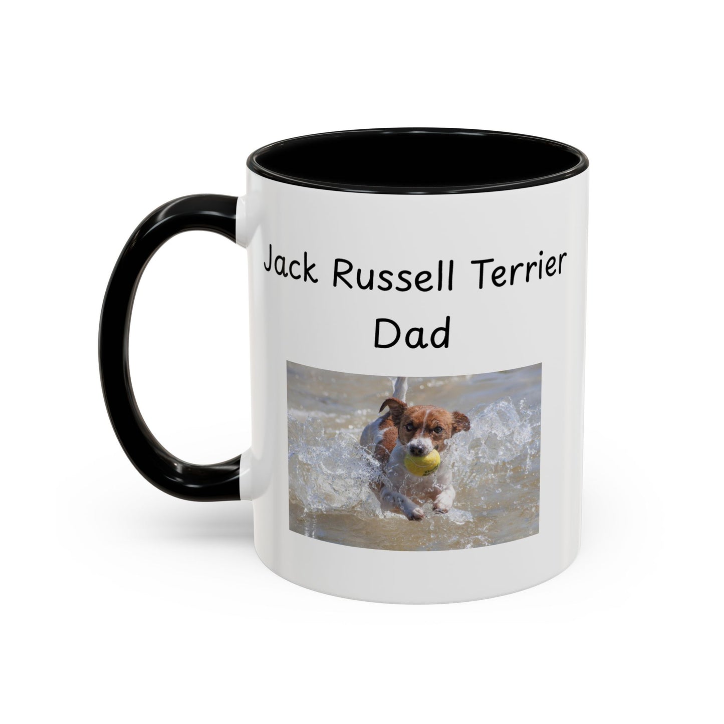 Ceramic Mug - "Jack Russell Terrier Dad"