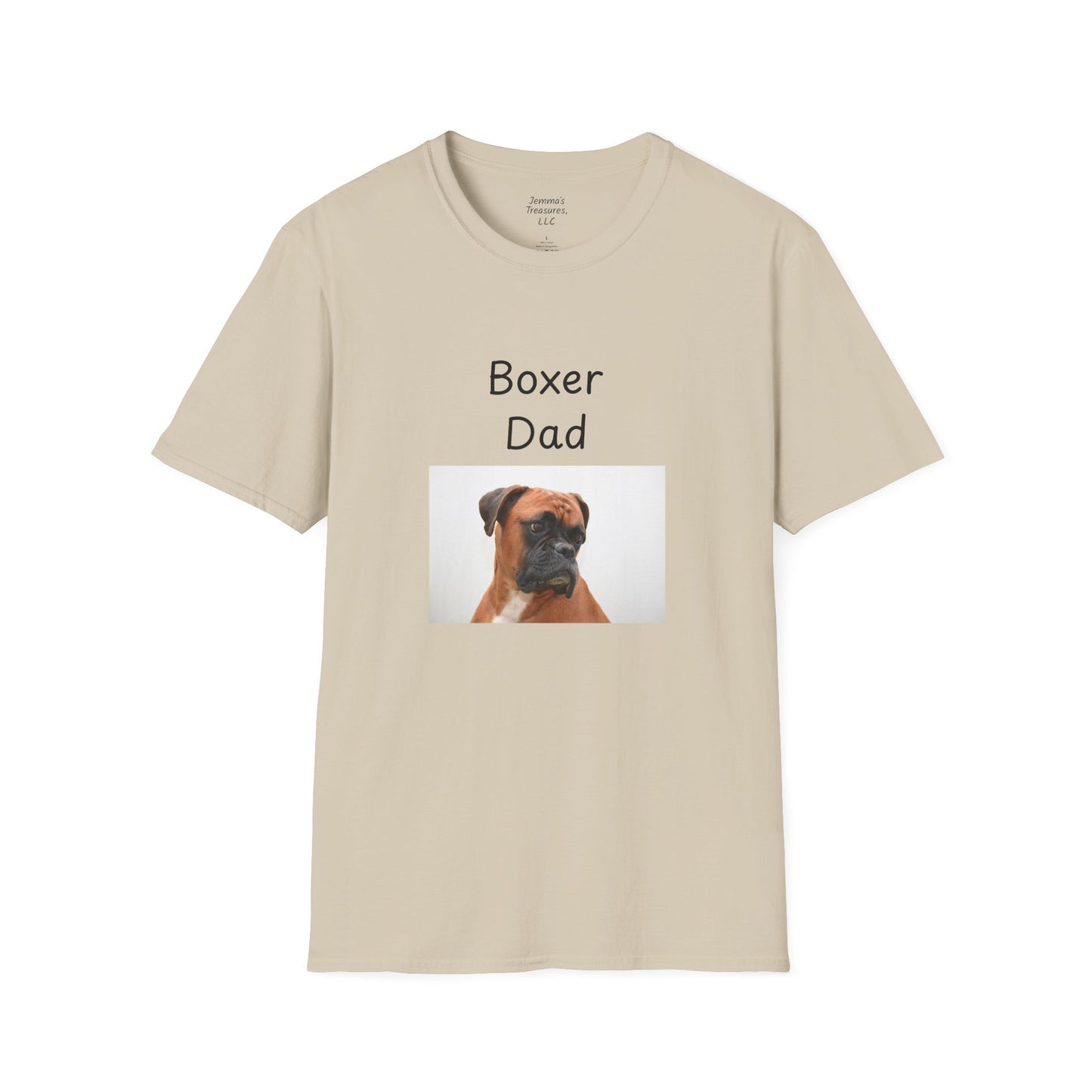 Unisex T-Shirt - "Boxer Dad" - Dog Owner Tee