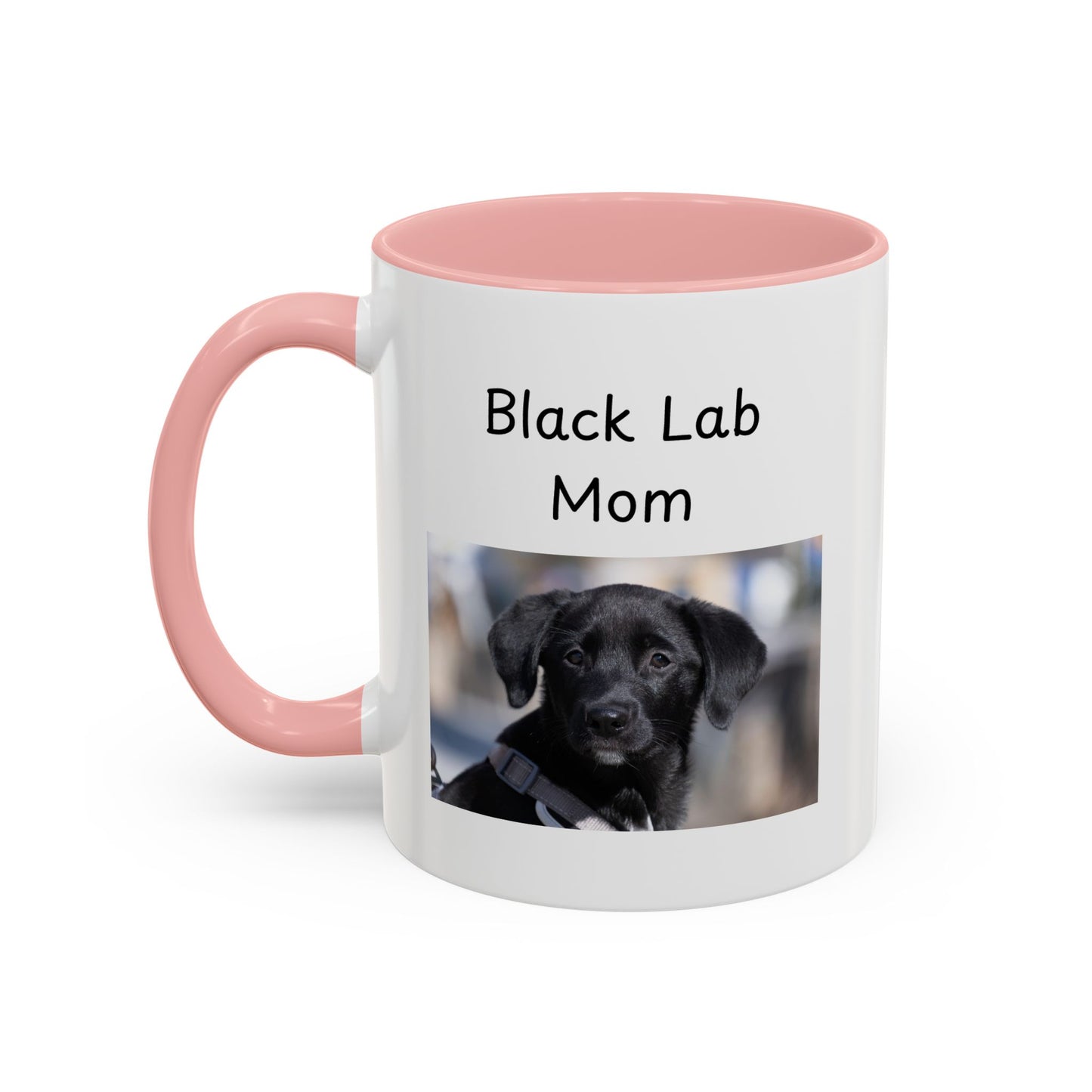 Keramiktasse – „Black Lab Mom“