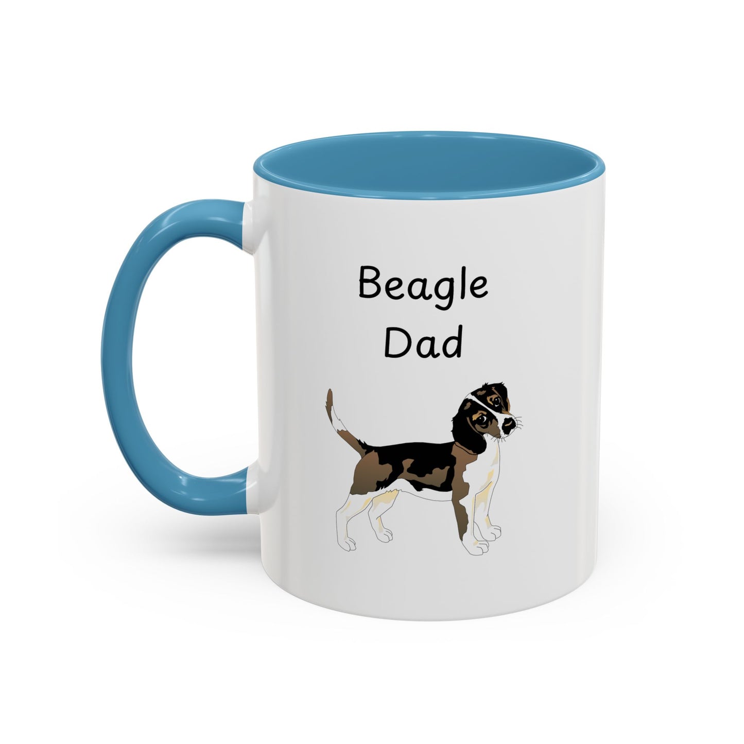 Ceramic Mug - "Beagle Dad"