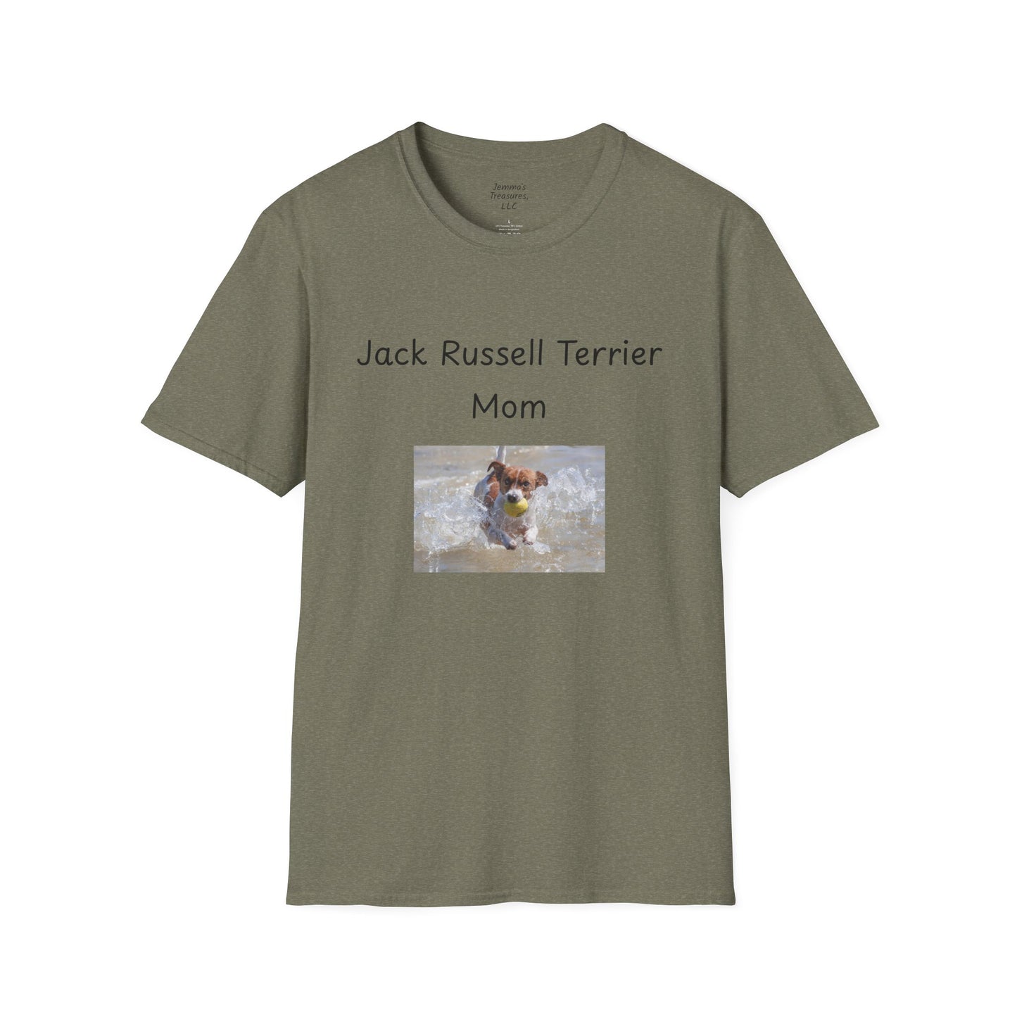 Unisex T-Shirt - "Jack Russell Terrier Mom" - Dog Owner Tee