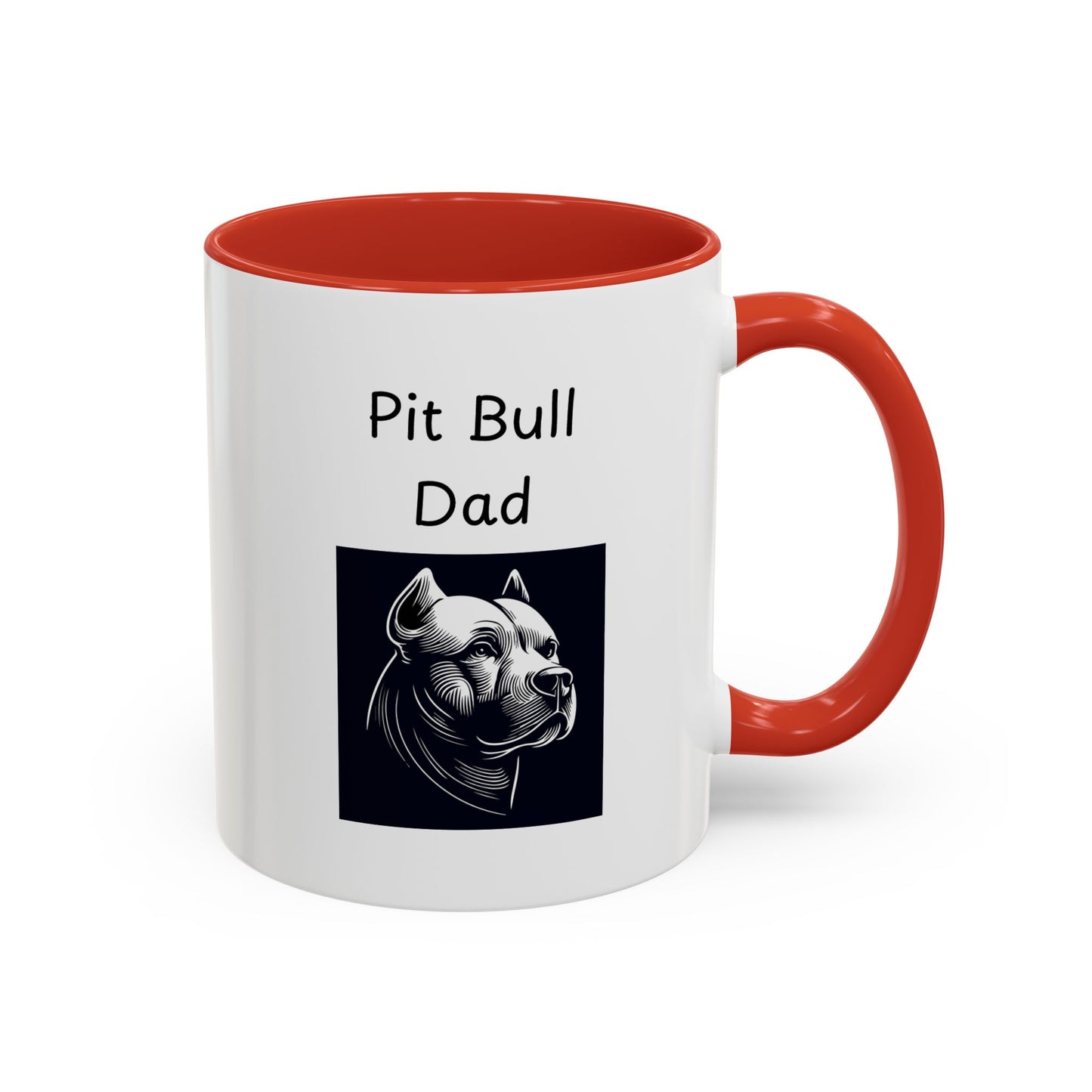Ceramic Mug - "Pit Bull Dad"