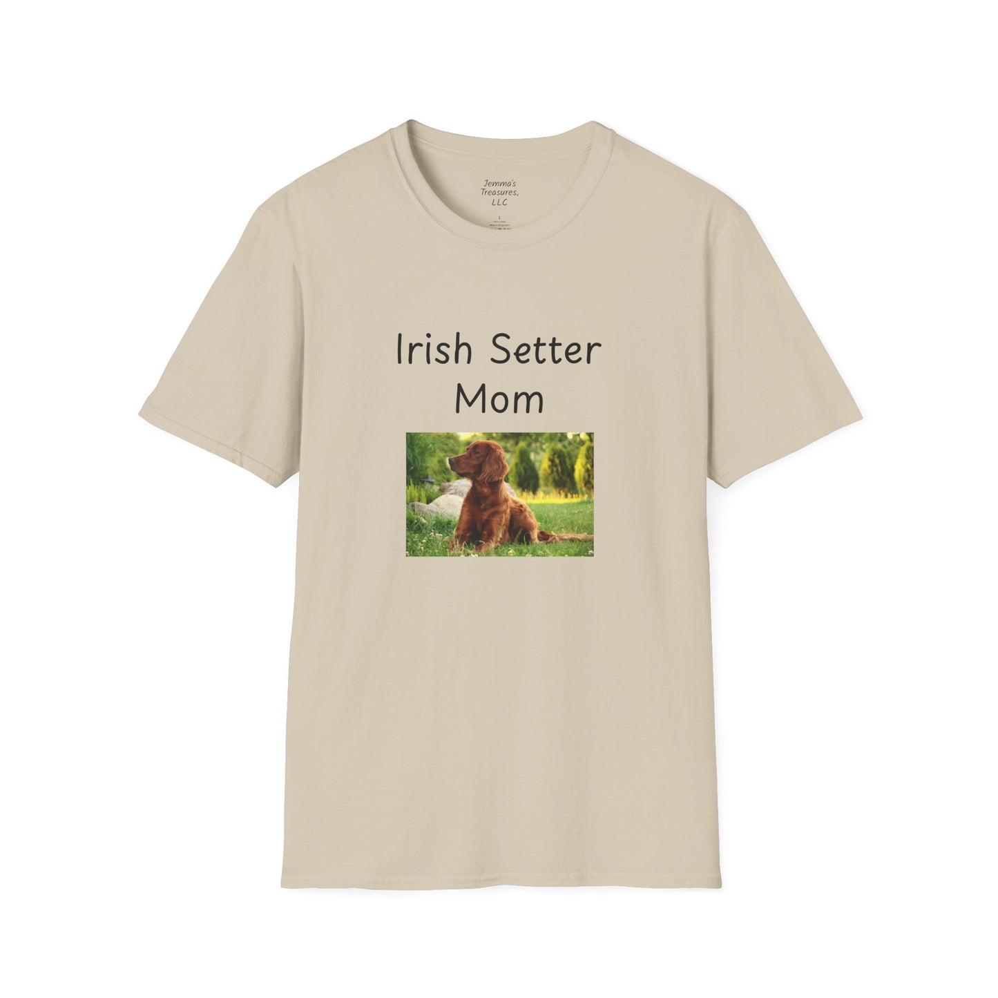 Unisex T-hemp - "Ierse Setter Ma" - Honde-eienaar T-hemp