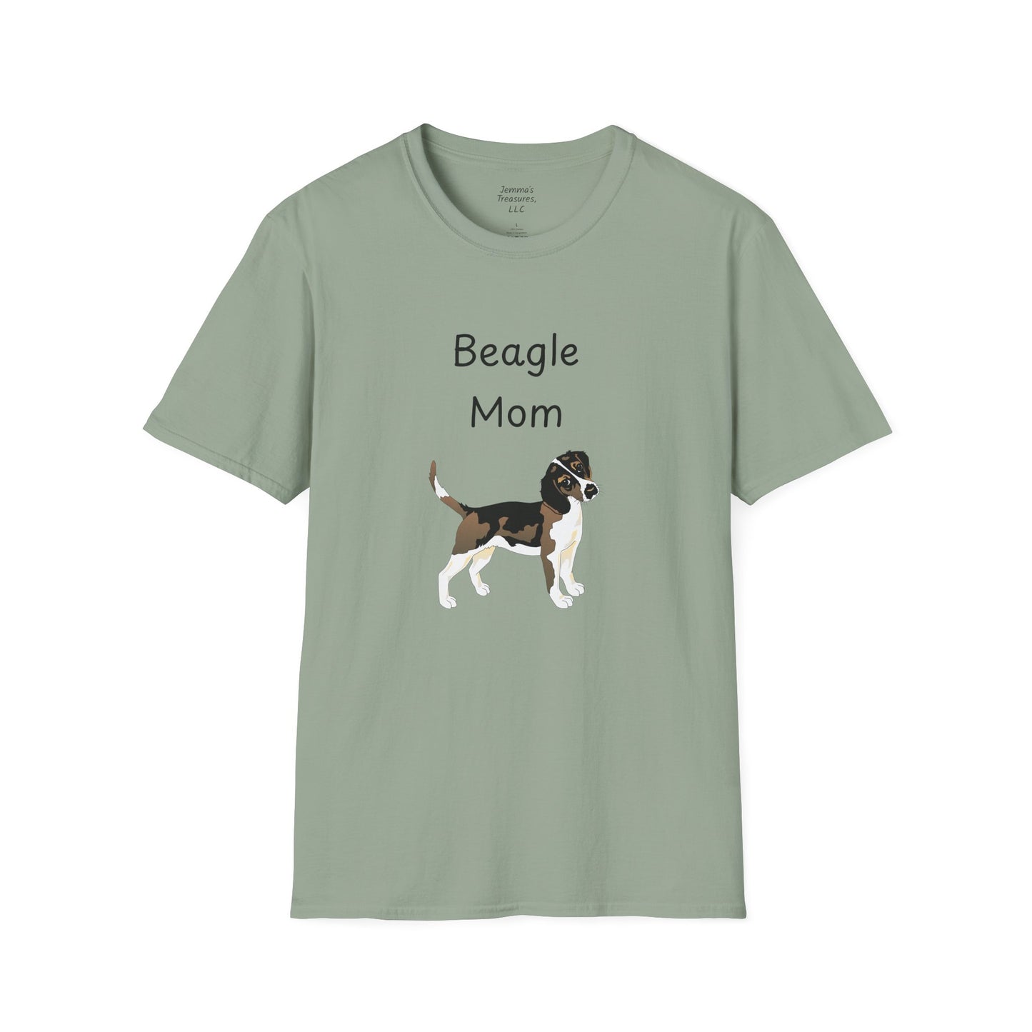 Unisex T-hemp - "Beagle Ma" - Honde-eienaar T-hemp