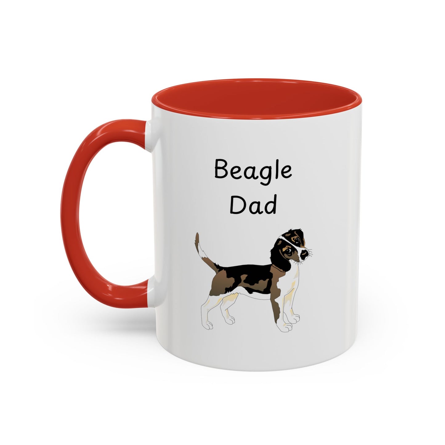 Ceramic Mug - "Beagle Dad"