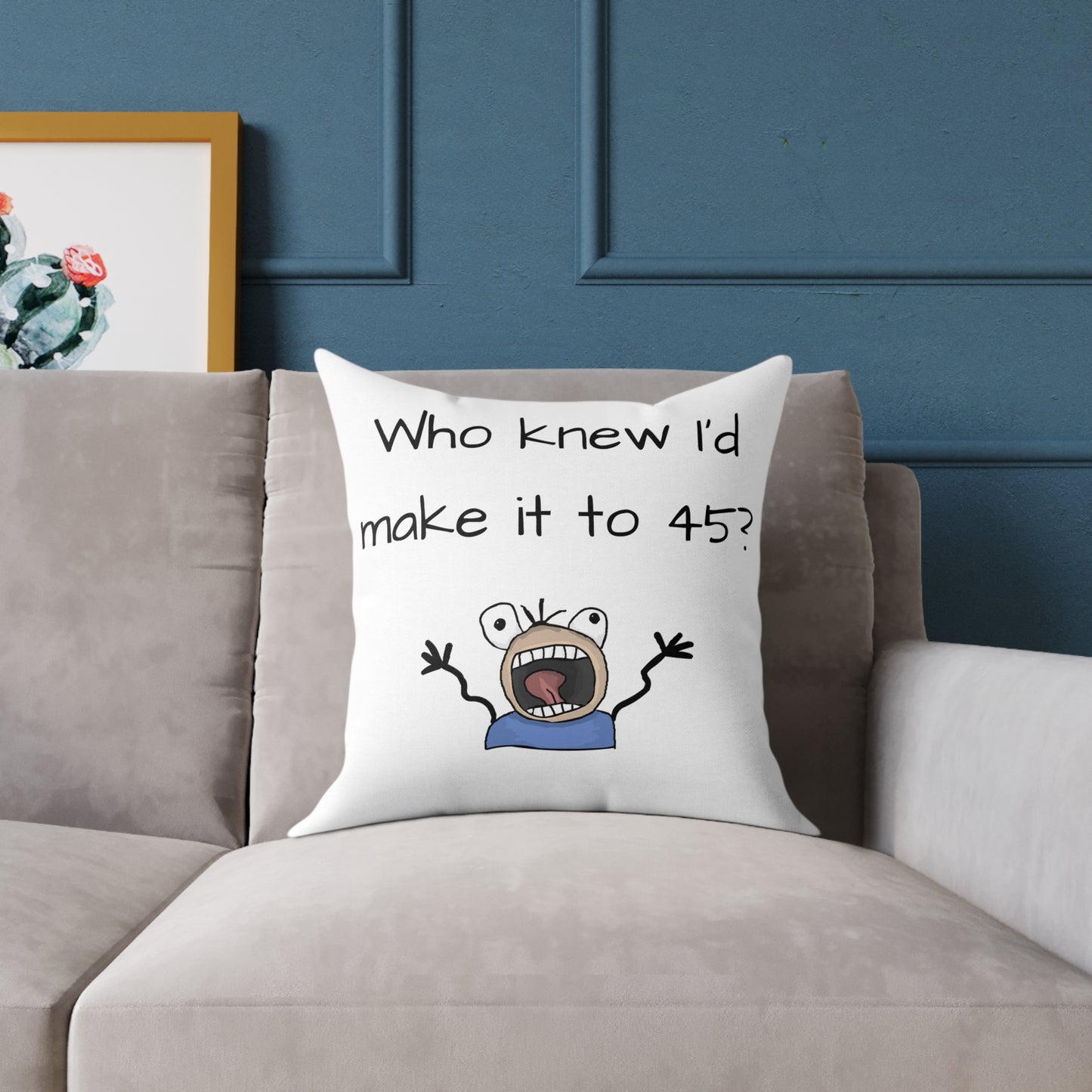 Throw Pillow - 45th Birthday