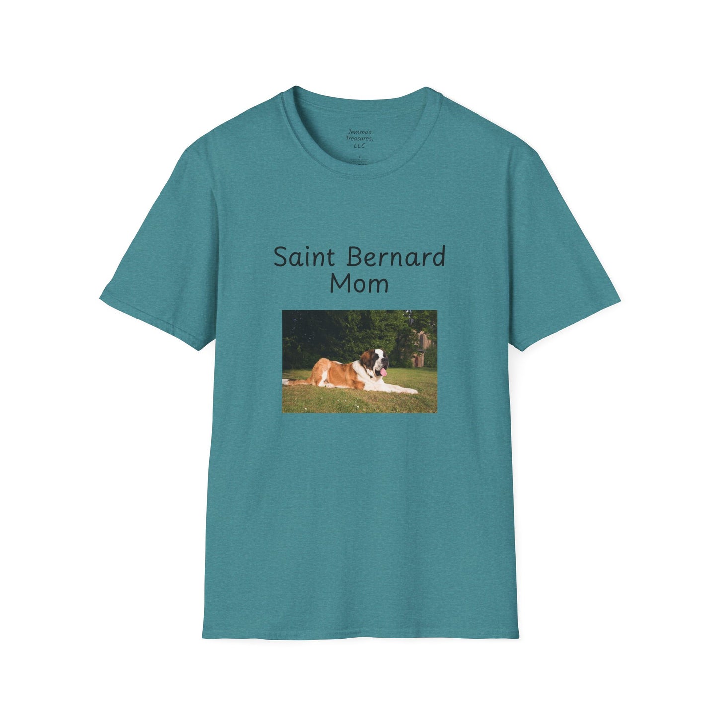 Unisex T-Shirt - "Saint Bernard Mom" - Hundebesitzer T-Shirt