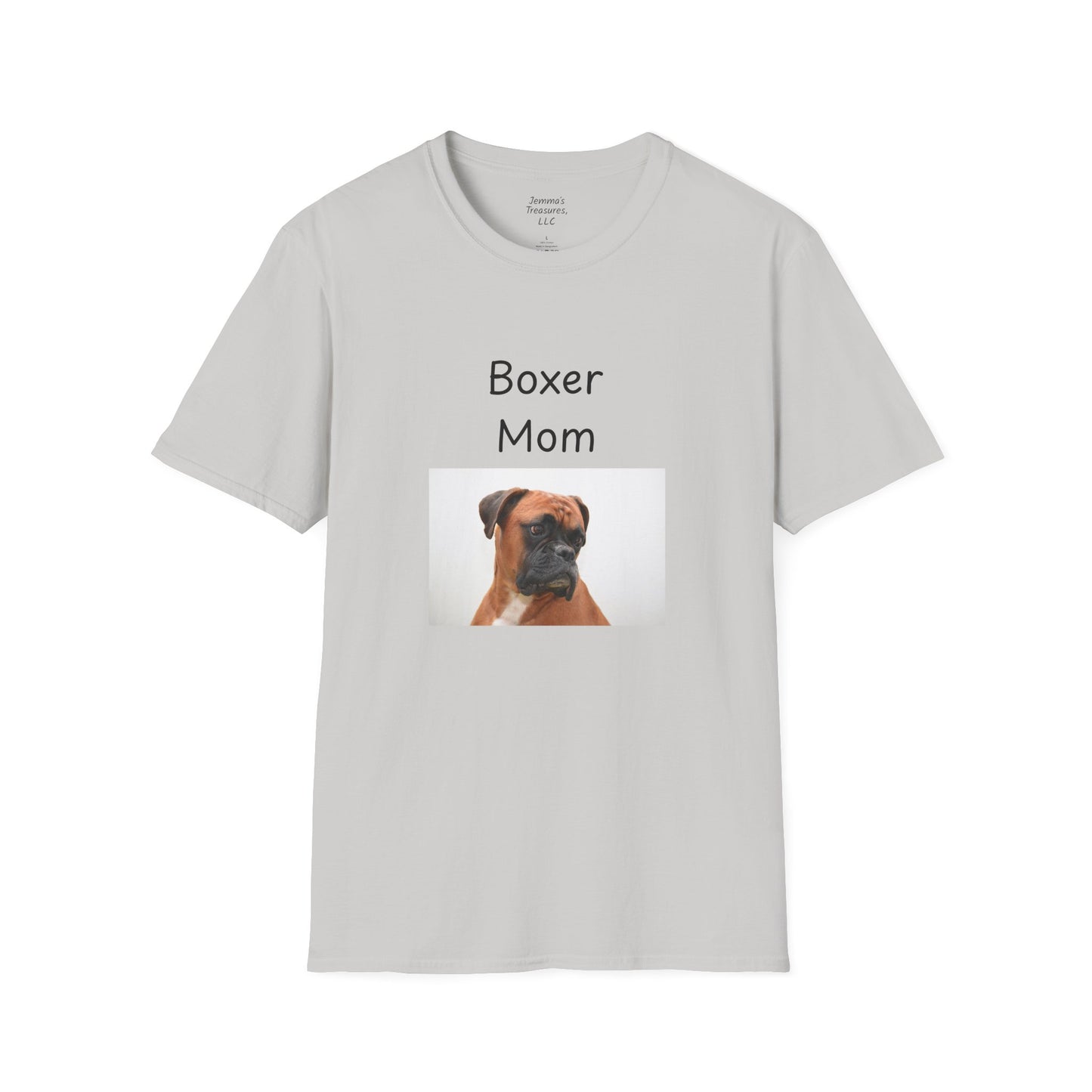 Unisex T-hemp - "Boxer Ma" - Honde-eienaar T-hemp