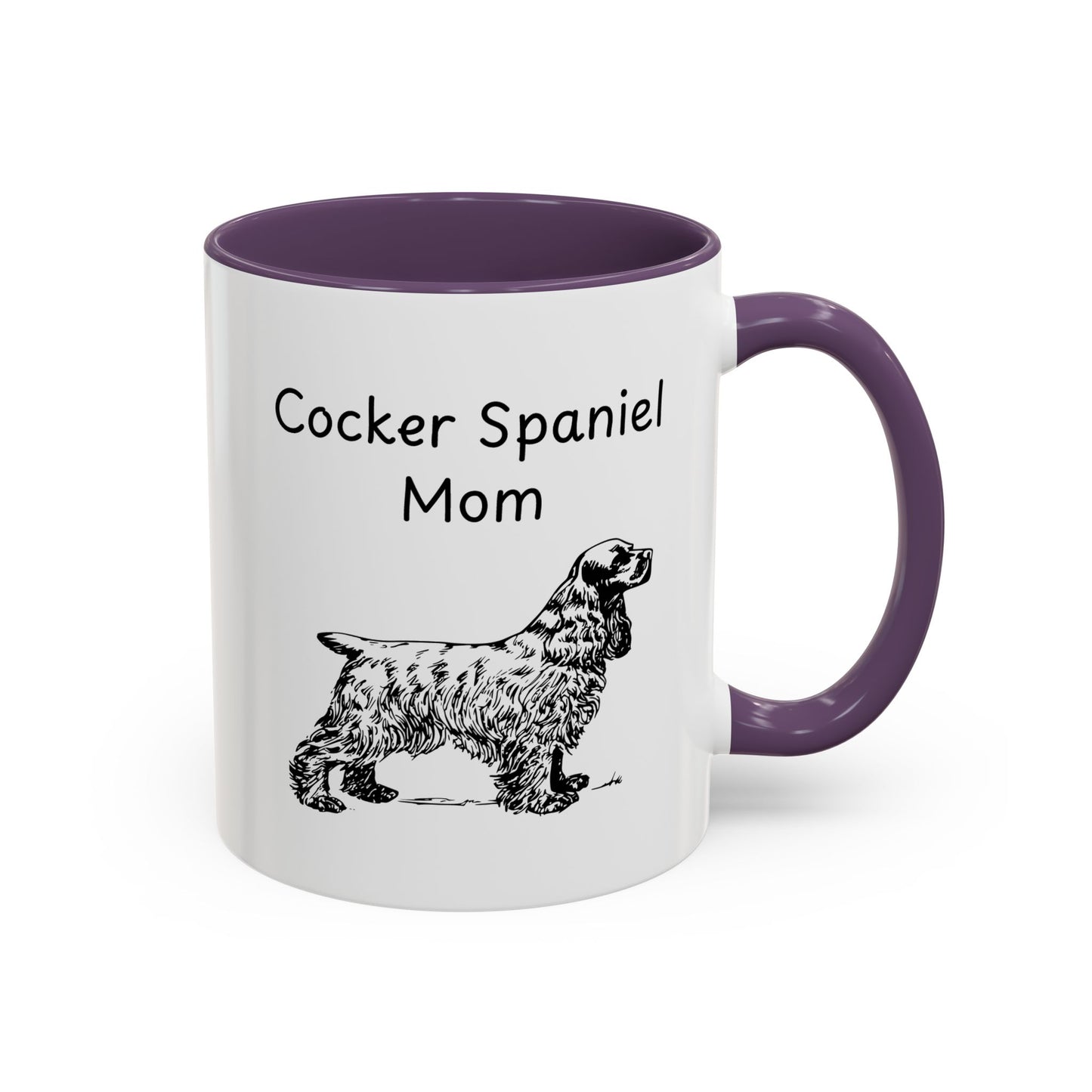 Ceramic Mug - "Cocker Spaniel Mom"