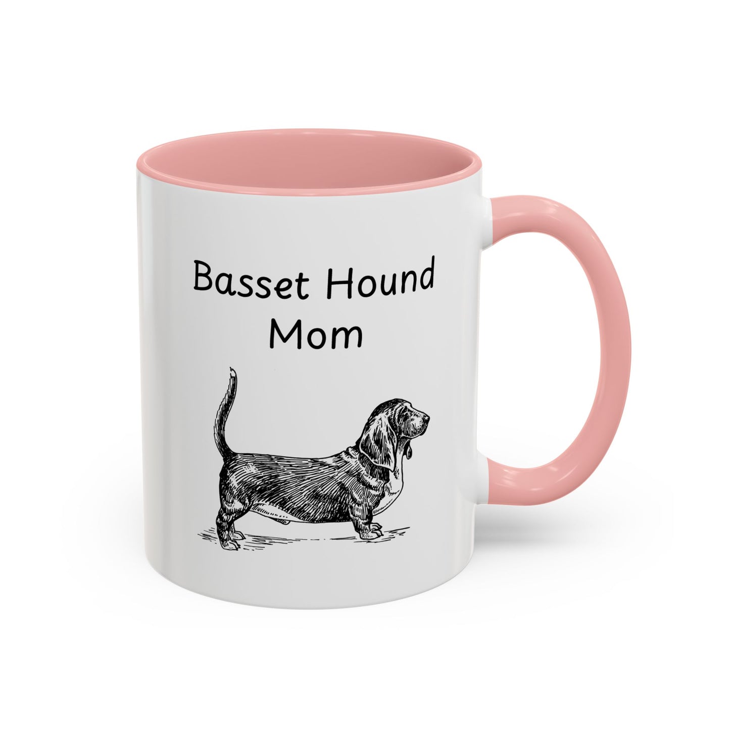 Keramiekbeker - "Basset Hound Mom"