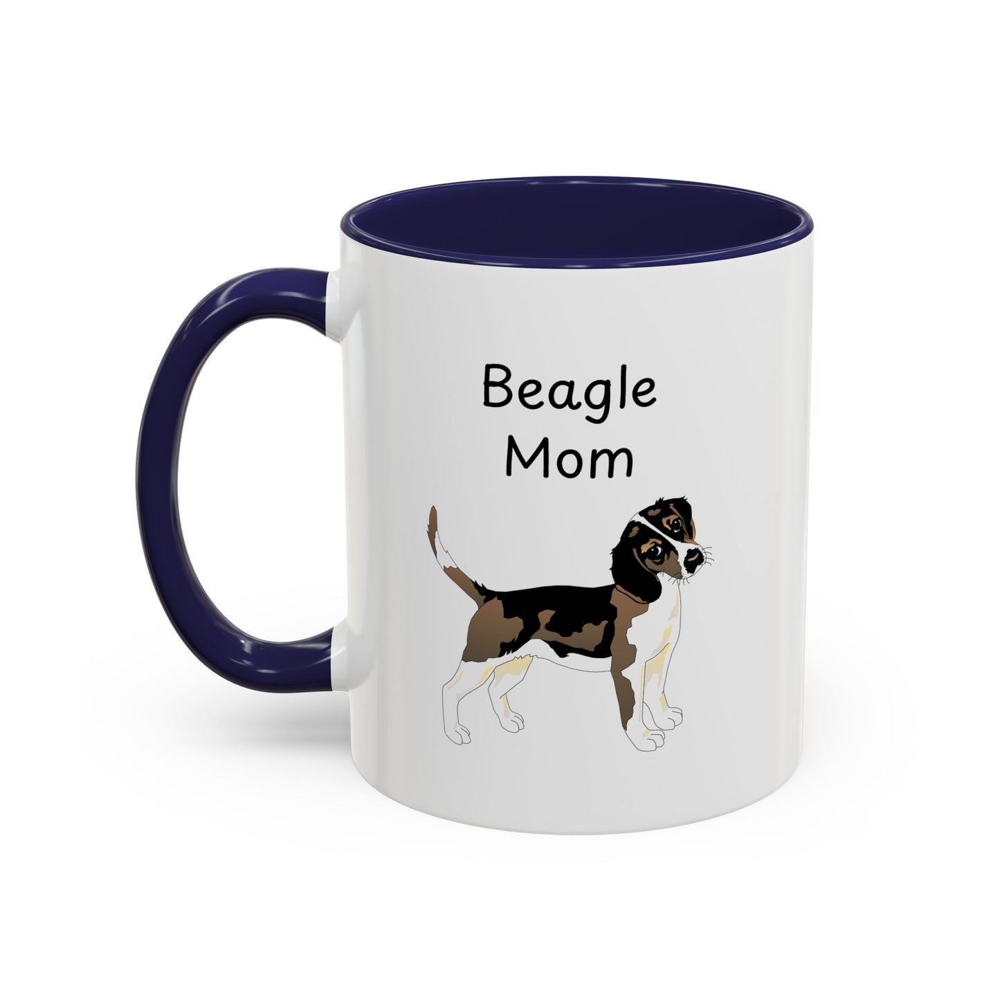 Ceramic Mug - "Beagle Mom"