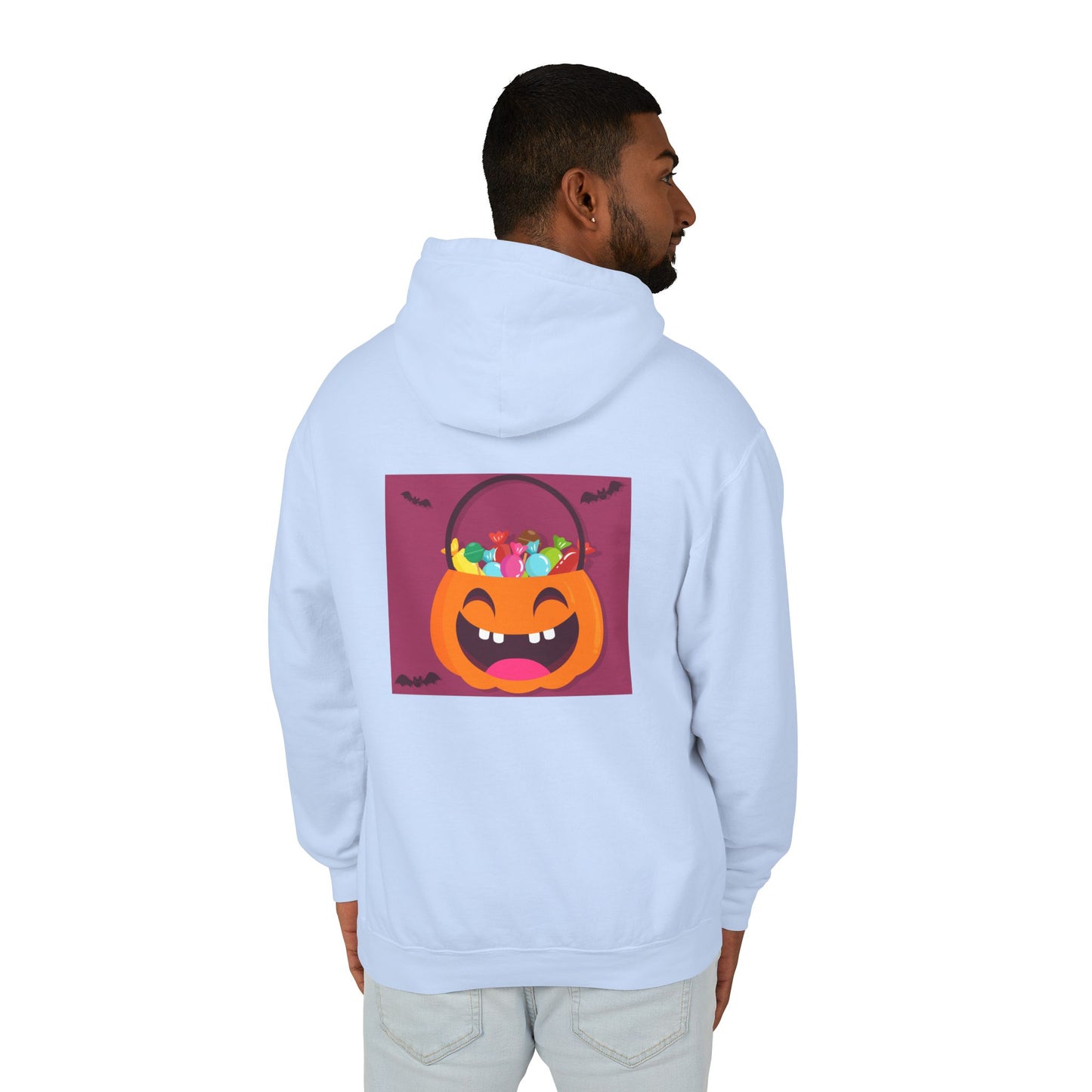 Halloween Lightweight Hoodie - Candy Lover Quote