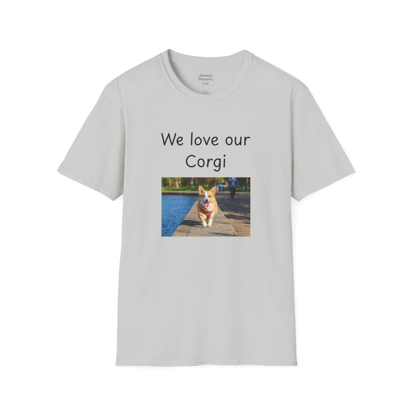 Unisex T-Shirt - "We Love Our Corgi" - Dog Owner Tee