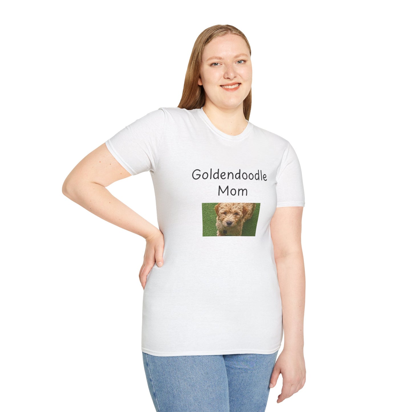 Unisex T-hemp - "Goldendoodle Ma" - Honde-eienaar T-hemp