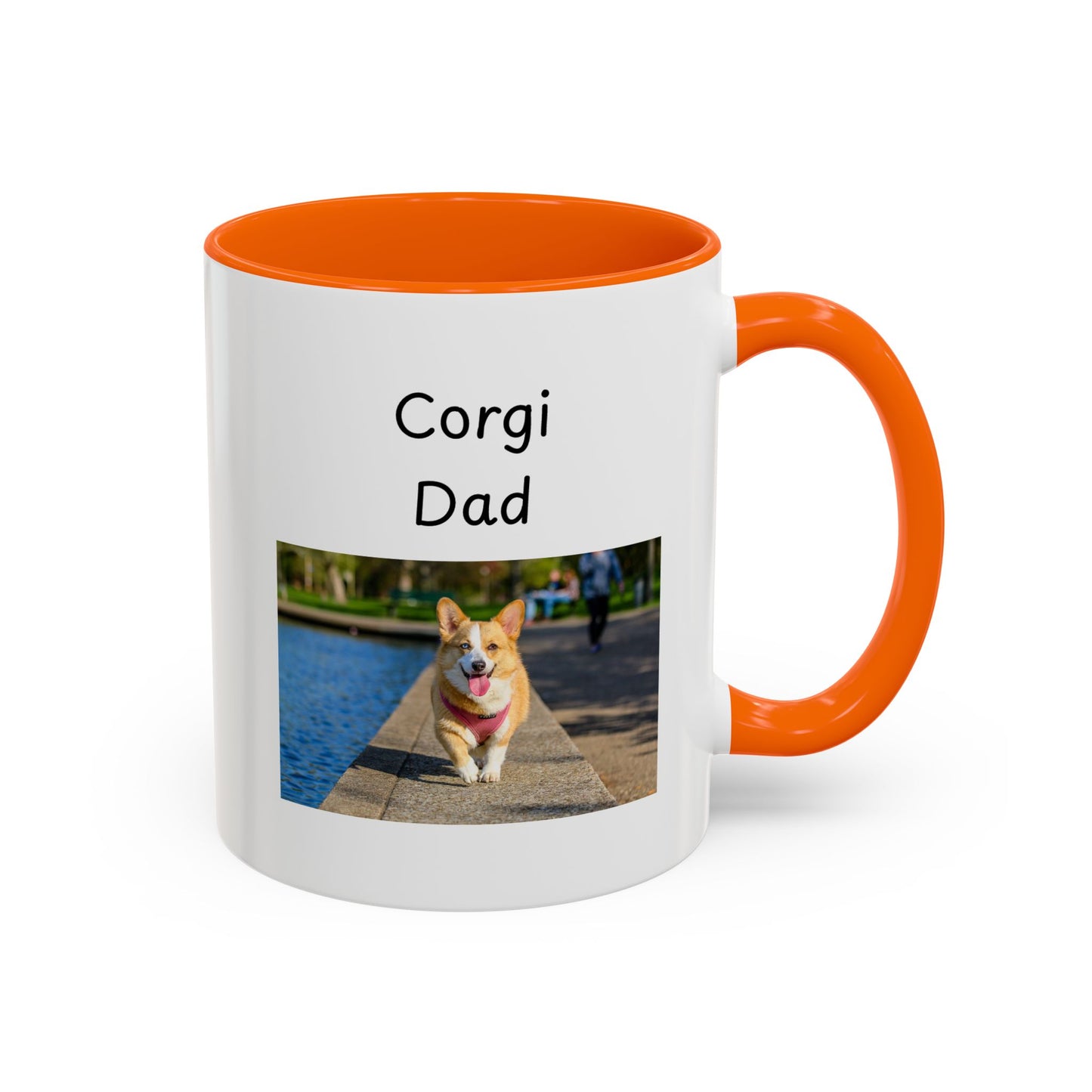 Keramiekbeker - "Corgi Pa"