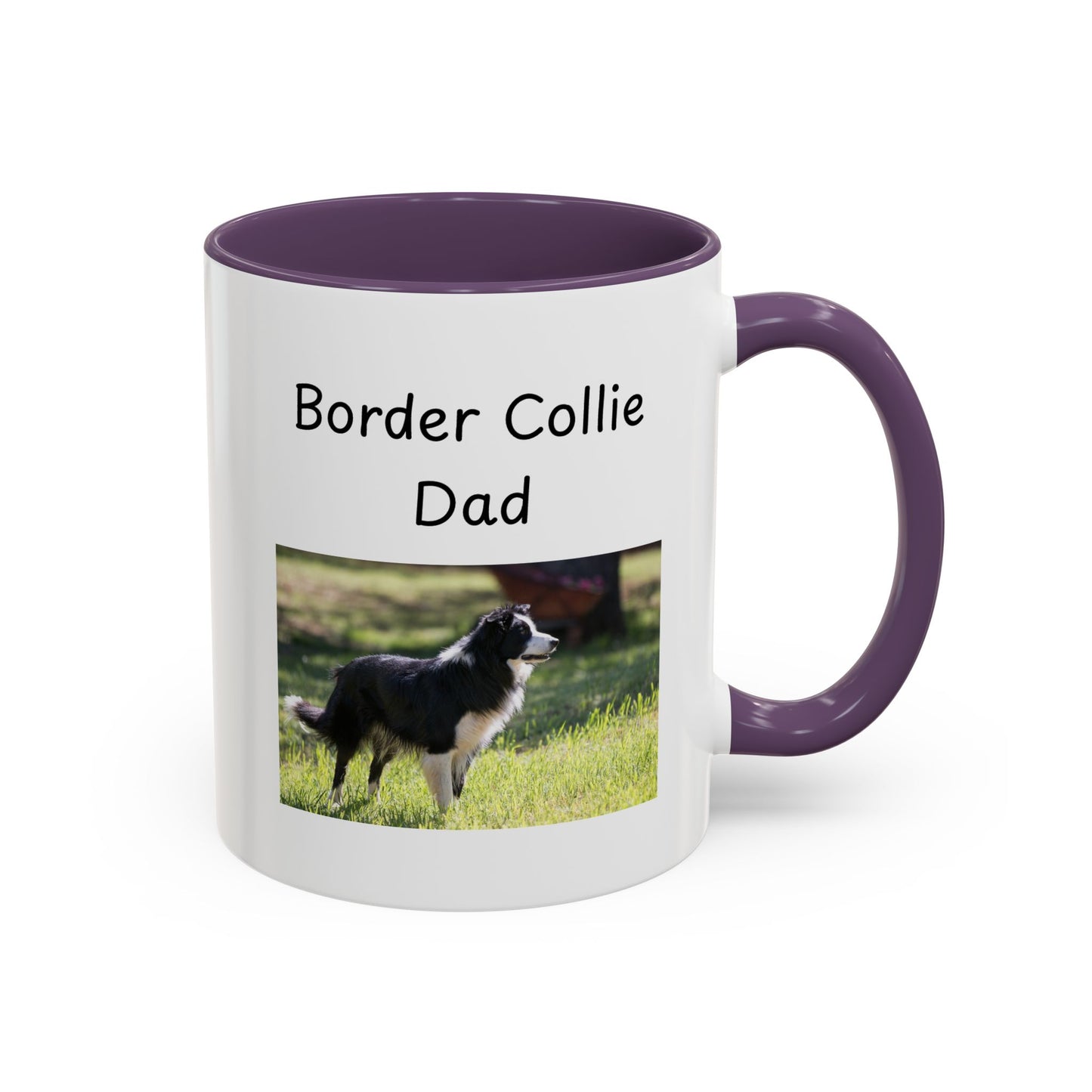 Keramiktasse - "Border Collie Dad"