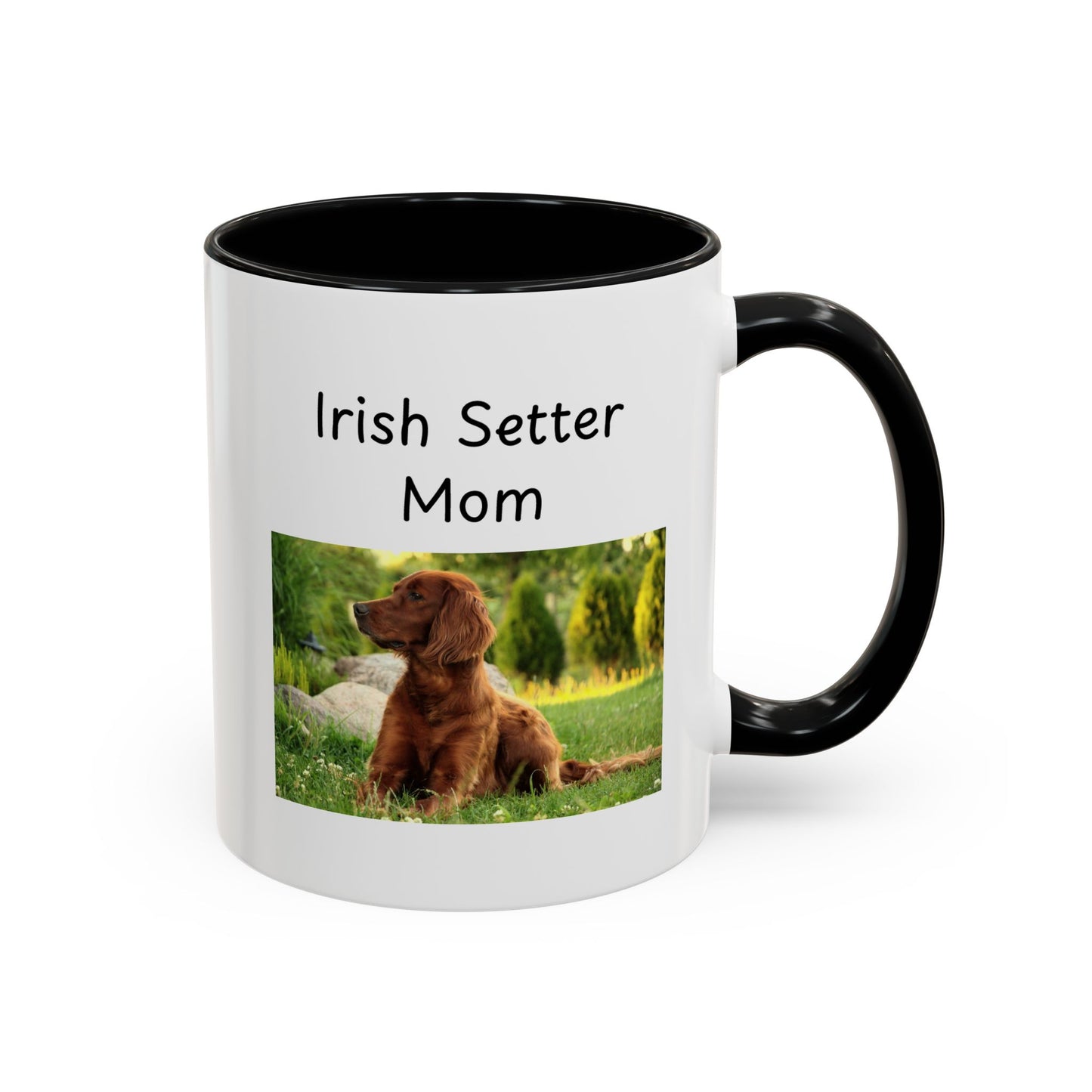 Ceramic Mug - "Irish Setter Mom"