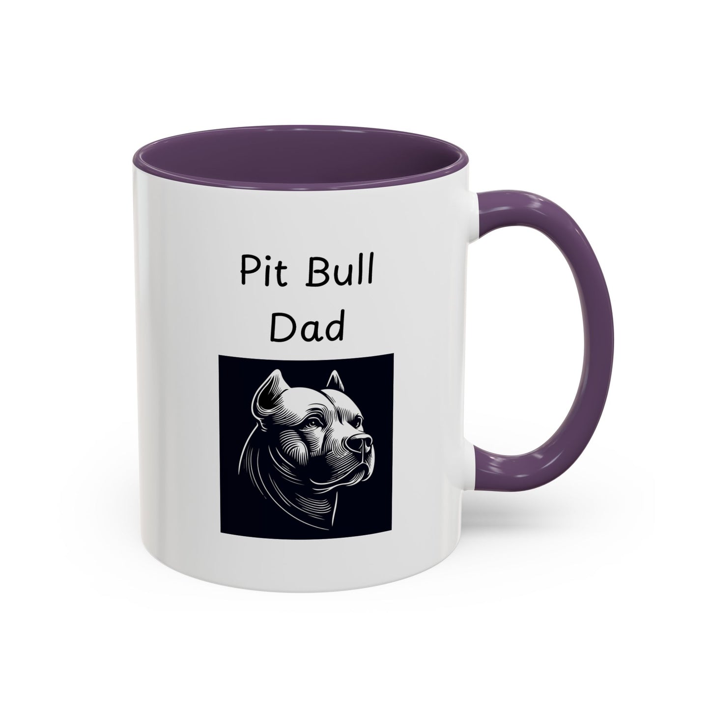 Ceramic Mug - "Pit Bull Dad"