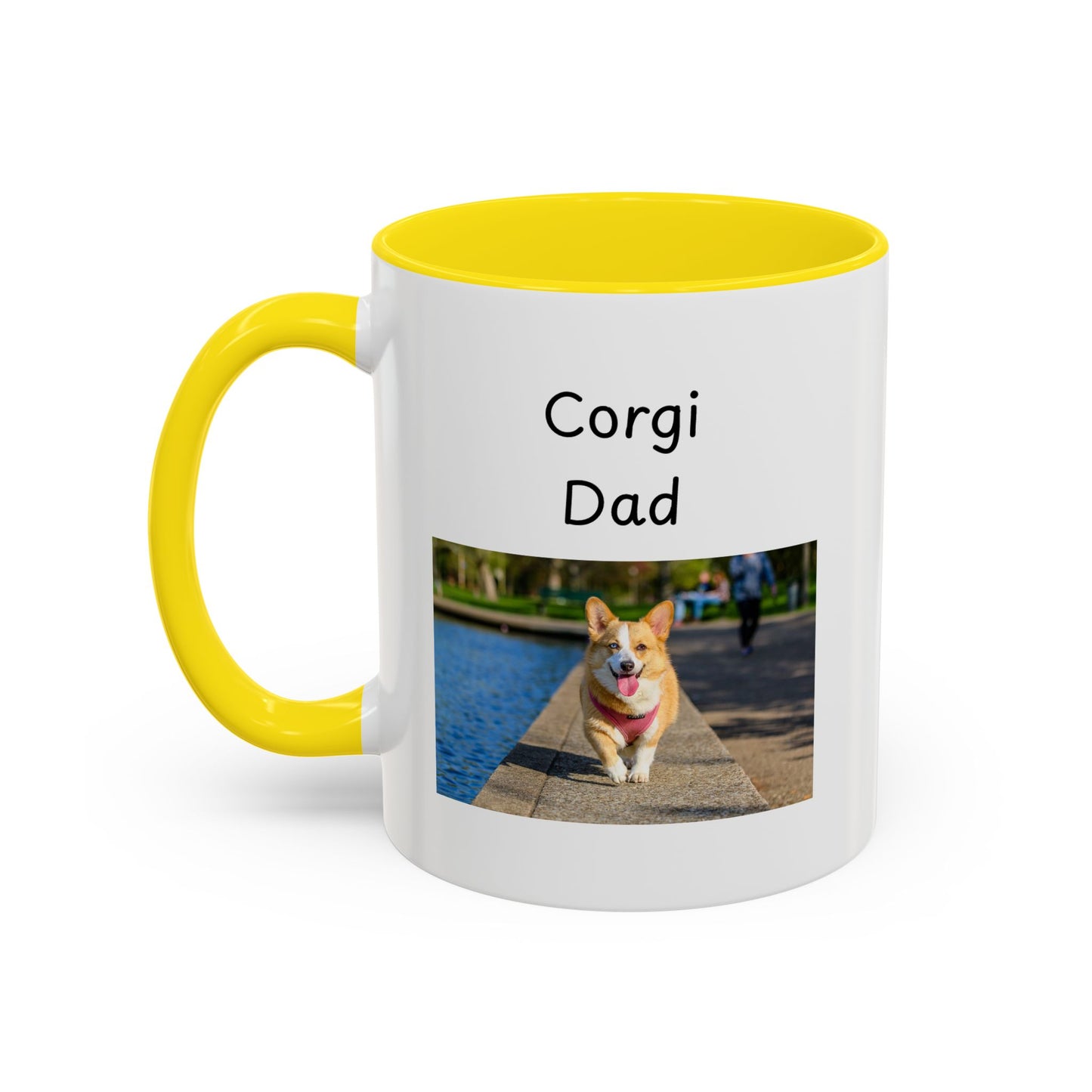 Keramiekbeker - "Corgi Pa"