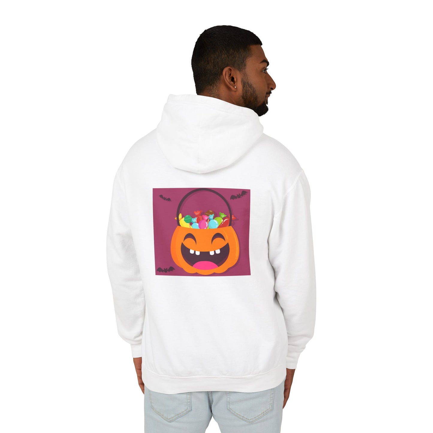 Halloween Lightweight Hoodie - Candy Lover Quote