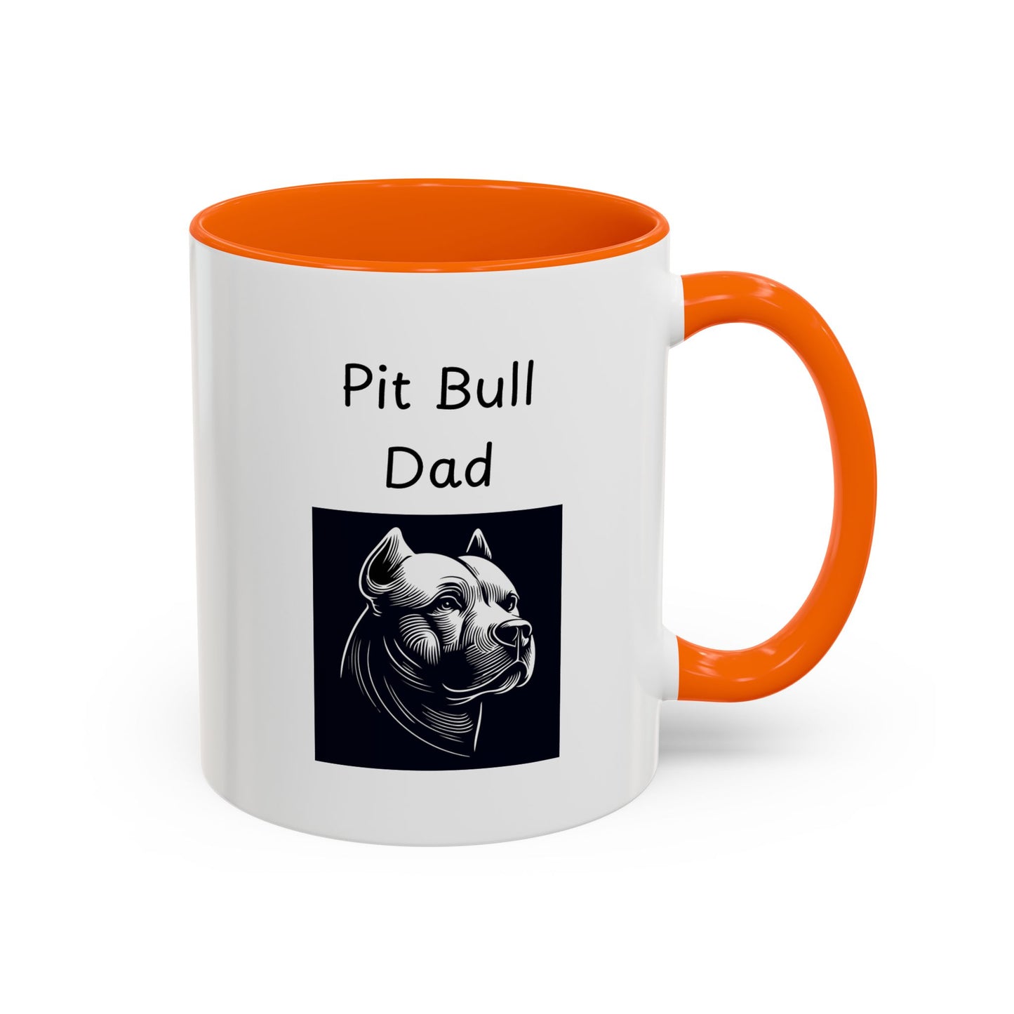 Ceramic Mug - "Pit Bull Dad"
