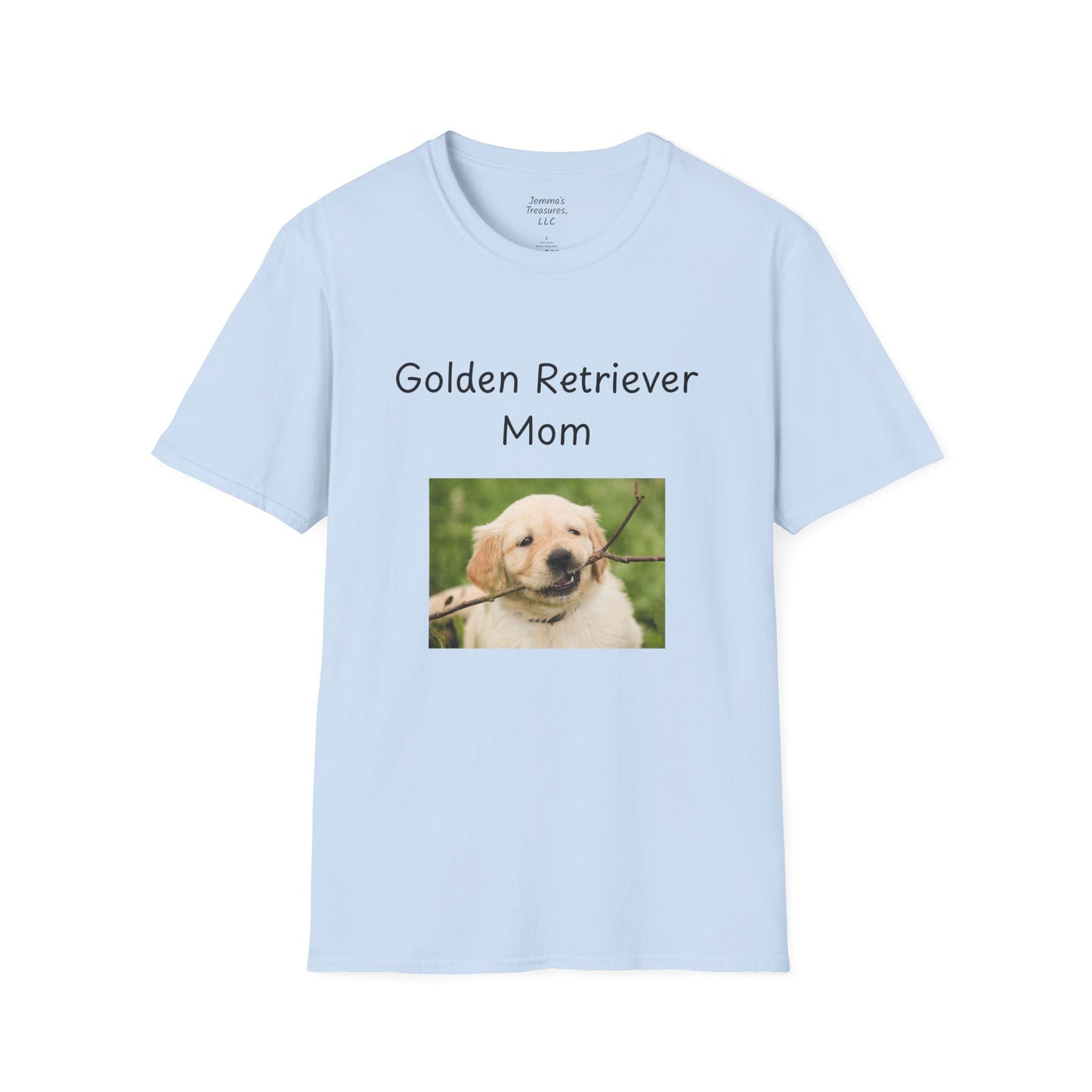 Unisex T-Shirt - "Golden Retriever Mom" - Hundebesitzer T-Shirt