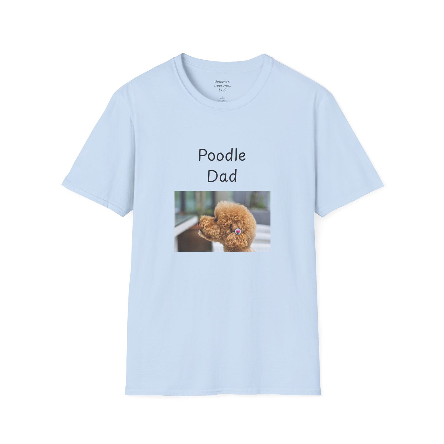 Unisex T-hemp - "Poedelpa" - Honde-eienaar T-hemp