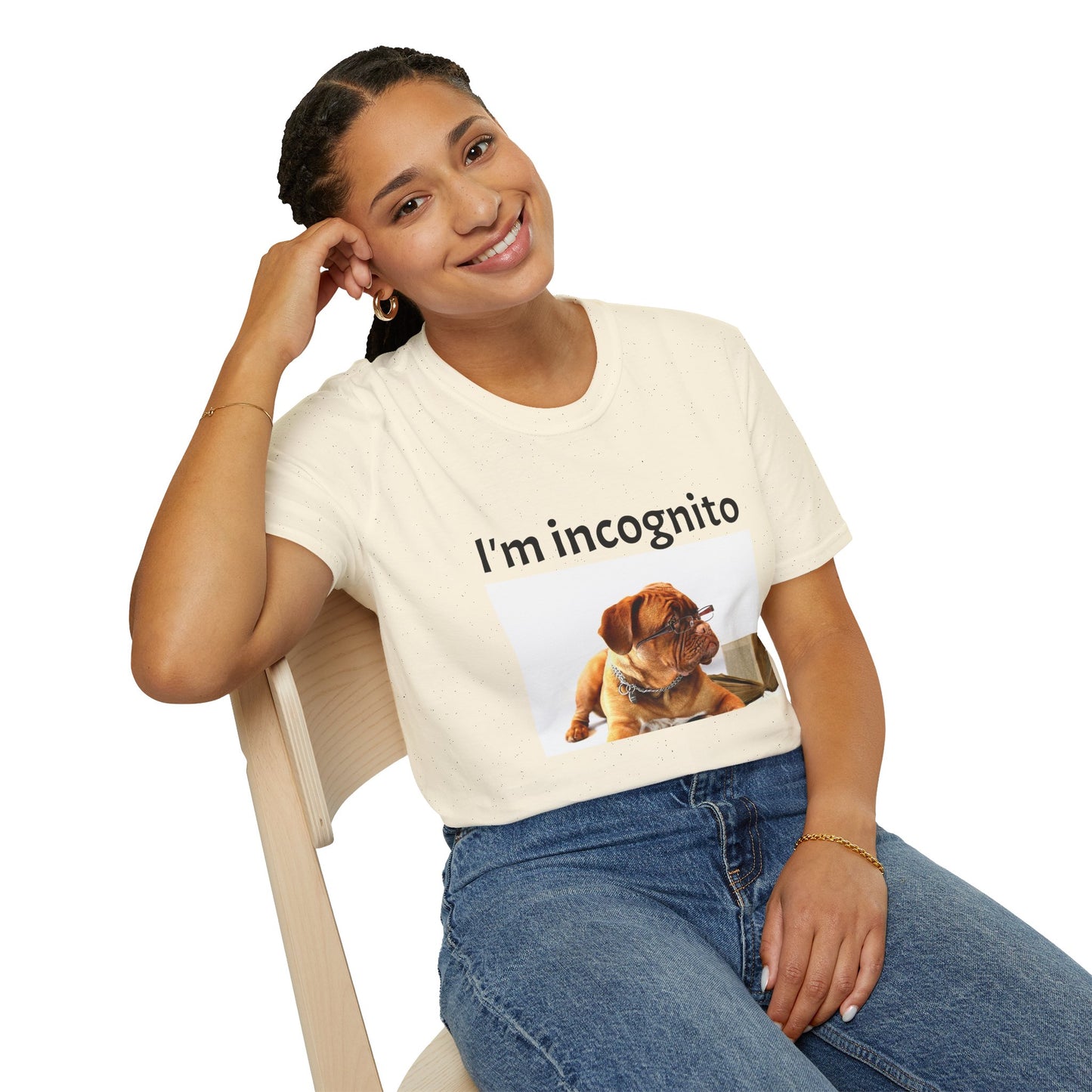 Unisex T-shirt - "I'm Incognito"