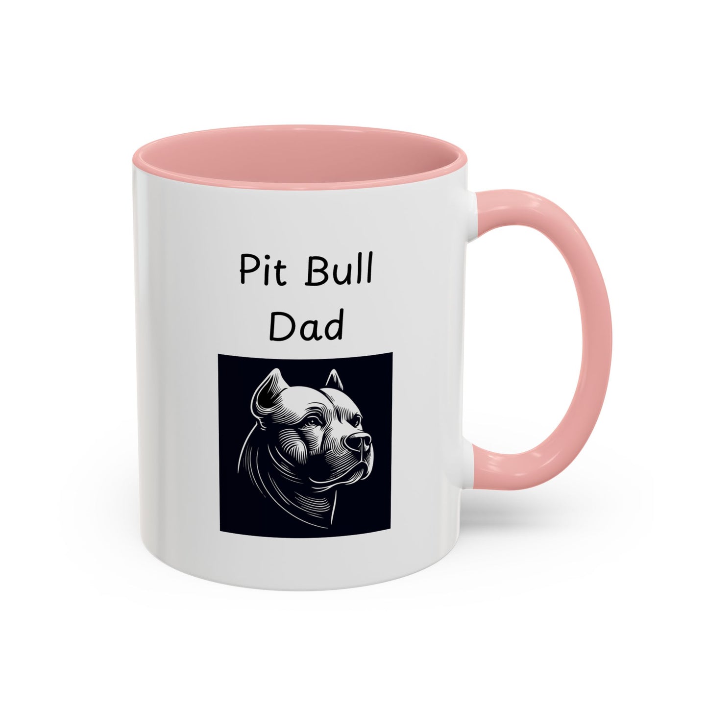 Ceramic Mug - "Pit Bull Dad"