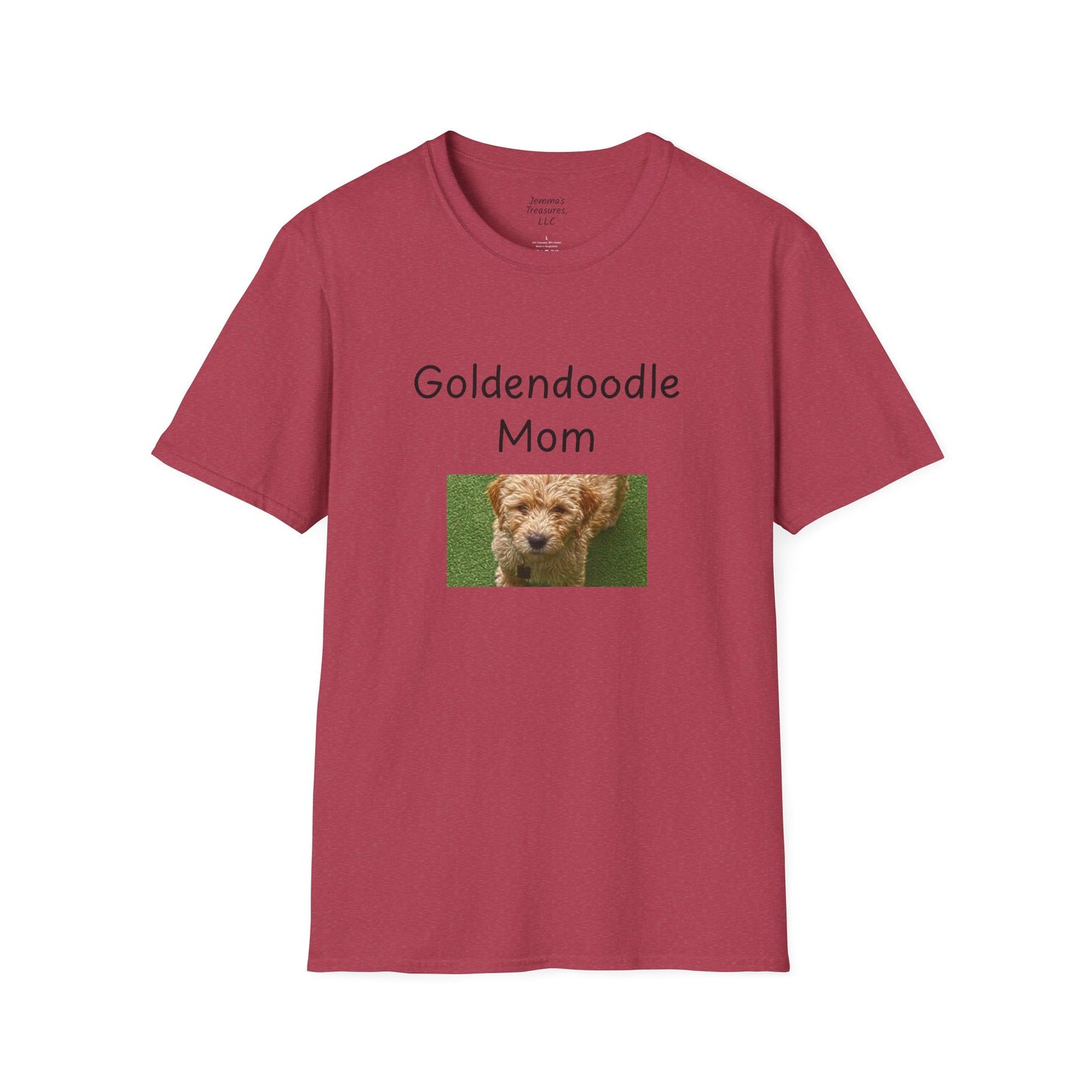 Unisex T-hemp - "Goldendoodle Ma" - Honde-eienaar T-hemp