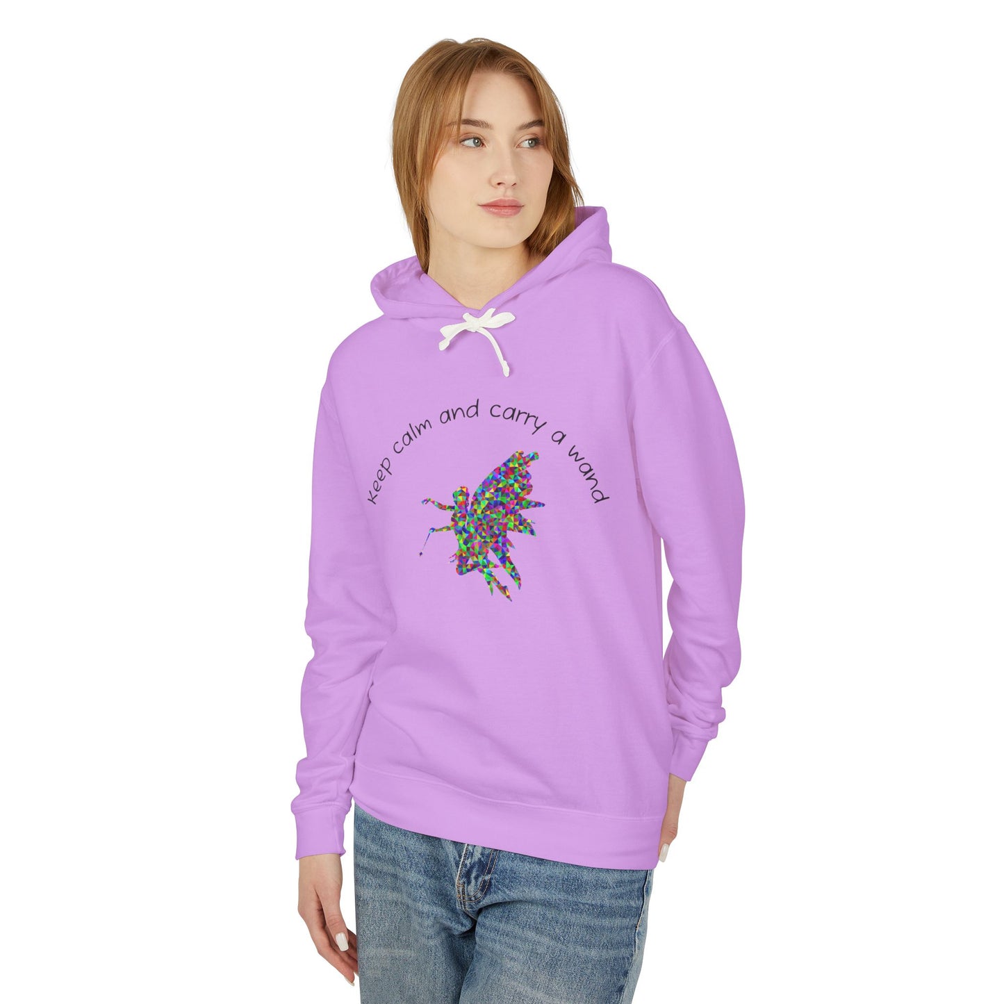 Halloween Unisex Hoodie - "Keep Calm And Carry A Wand"