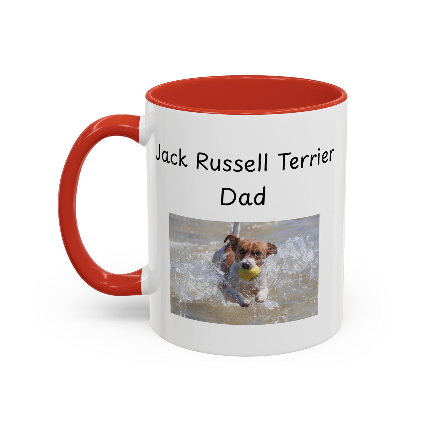 Ceramic Mug - "Jack Russell Terrier Dad"
