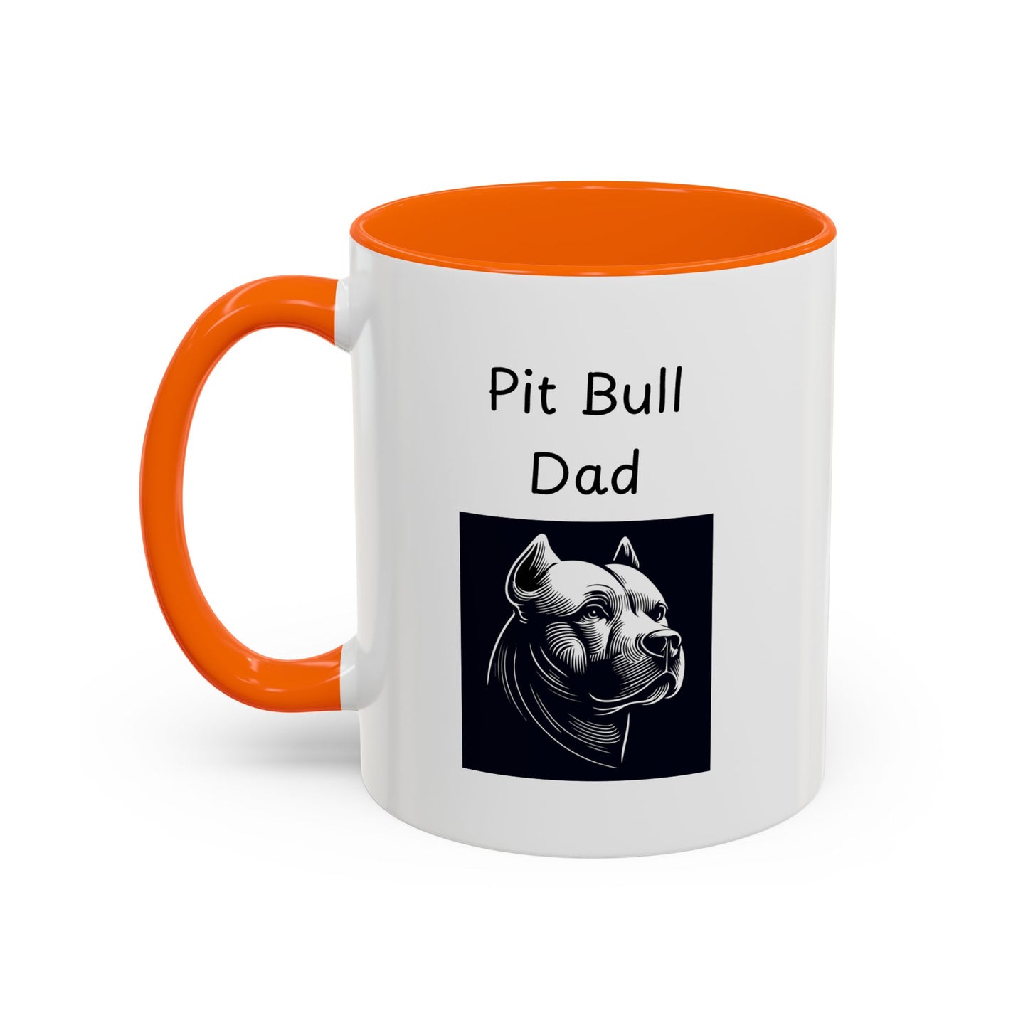 Ceramic Mug - "Pit Bull Dad"