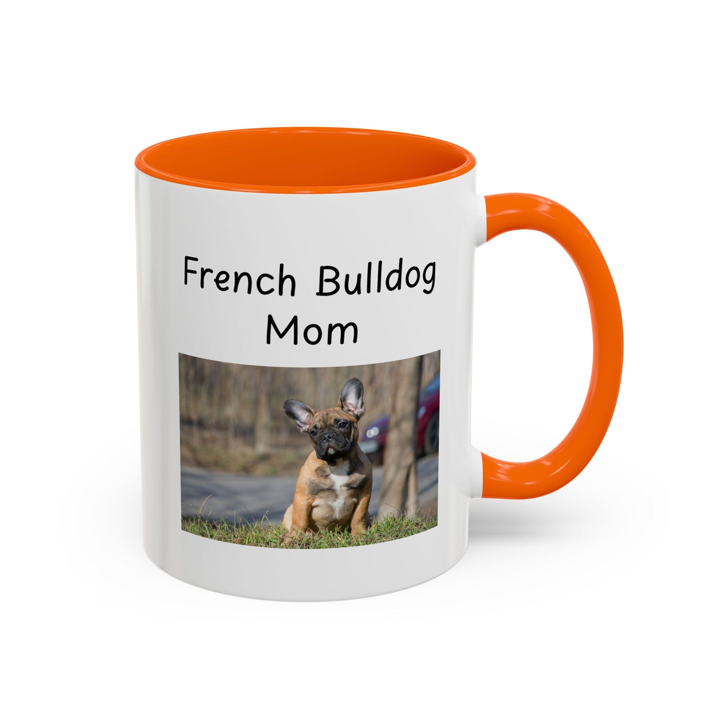 Ceramic Mug - "French Bulldog Mom"