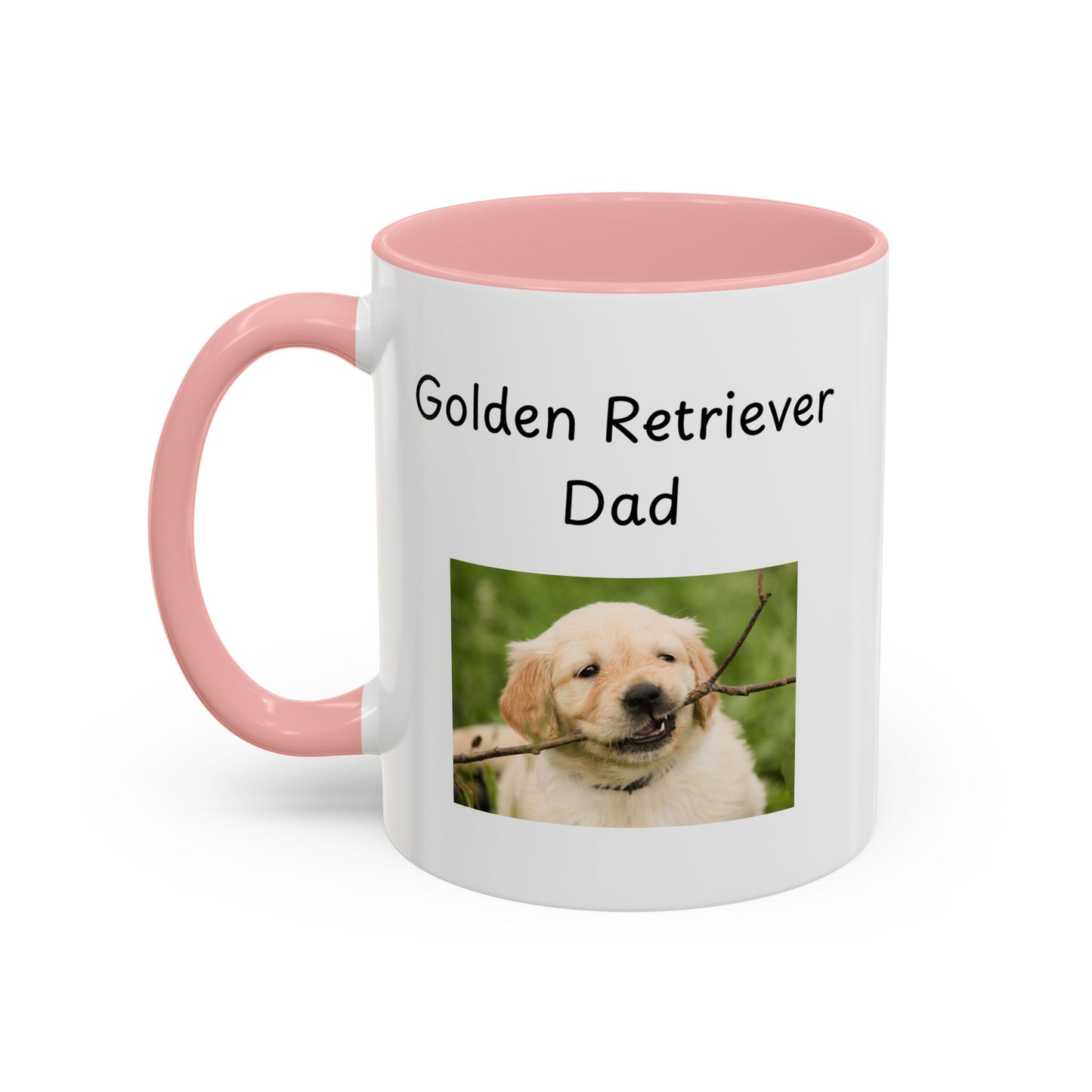 Keramiktasse - "Golden Retriever Dad"