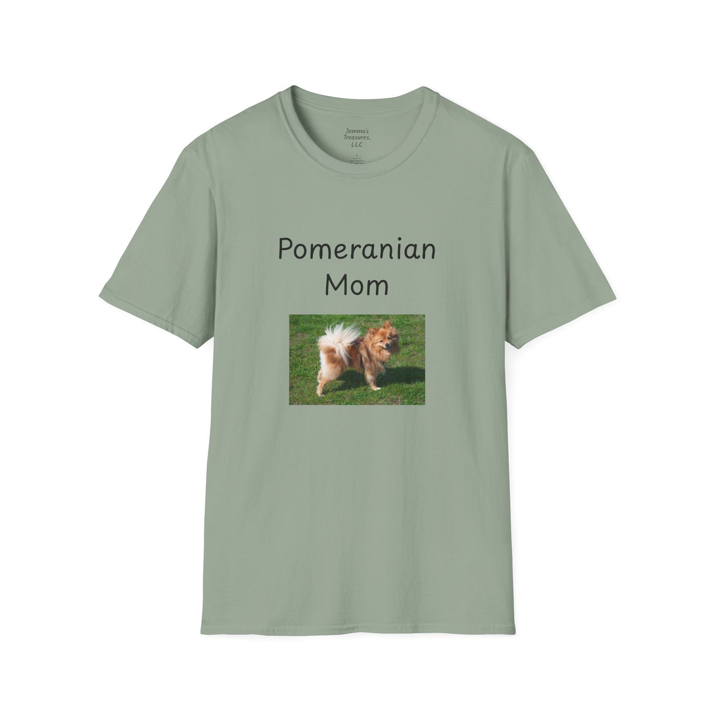 Unisex T-Shirt - "Pomeranian Mom" - Dog Owner Tee