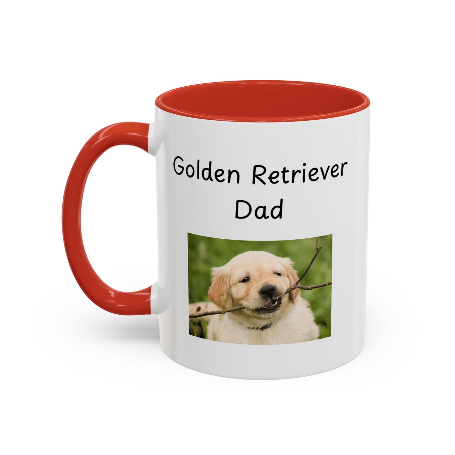 Keramiktasse - "Golden Retriever Dad"