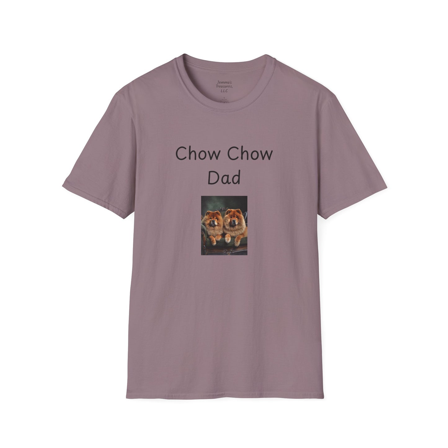 Unisex T-Shirt - "Chow Chow Dad" - Hundebesitzer T-Shirt