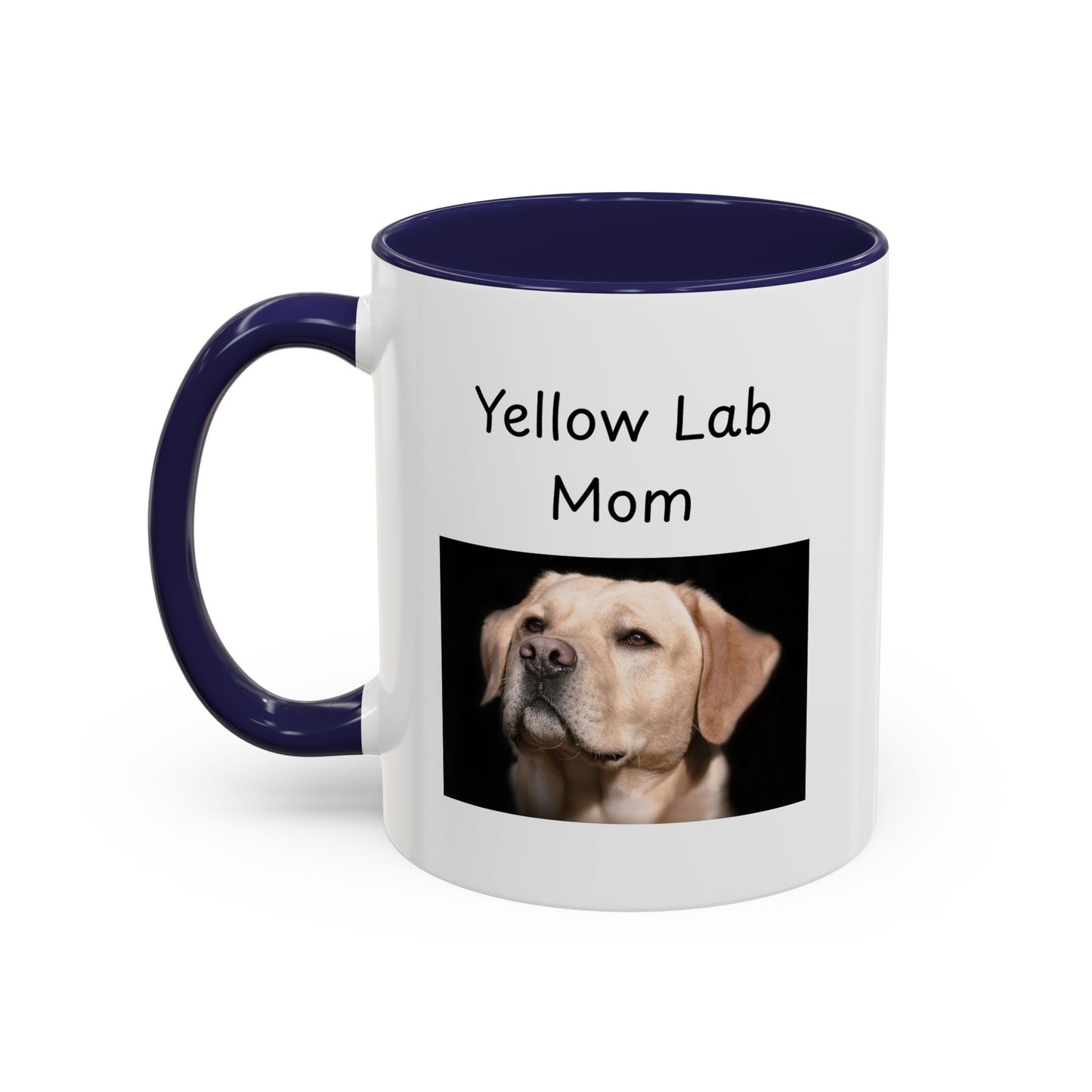 Keramiktasse – „Yellow Lab Mom“