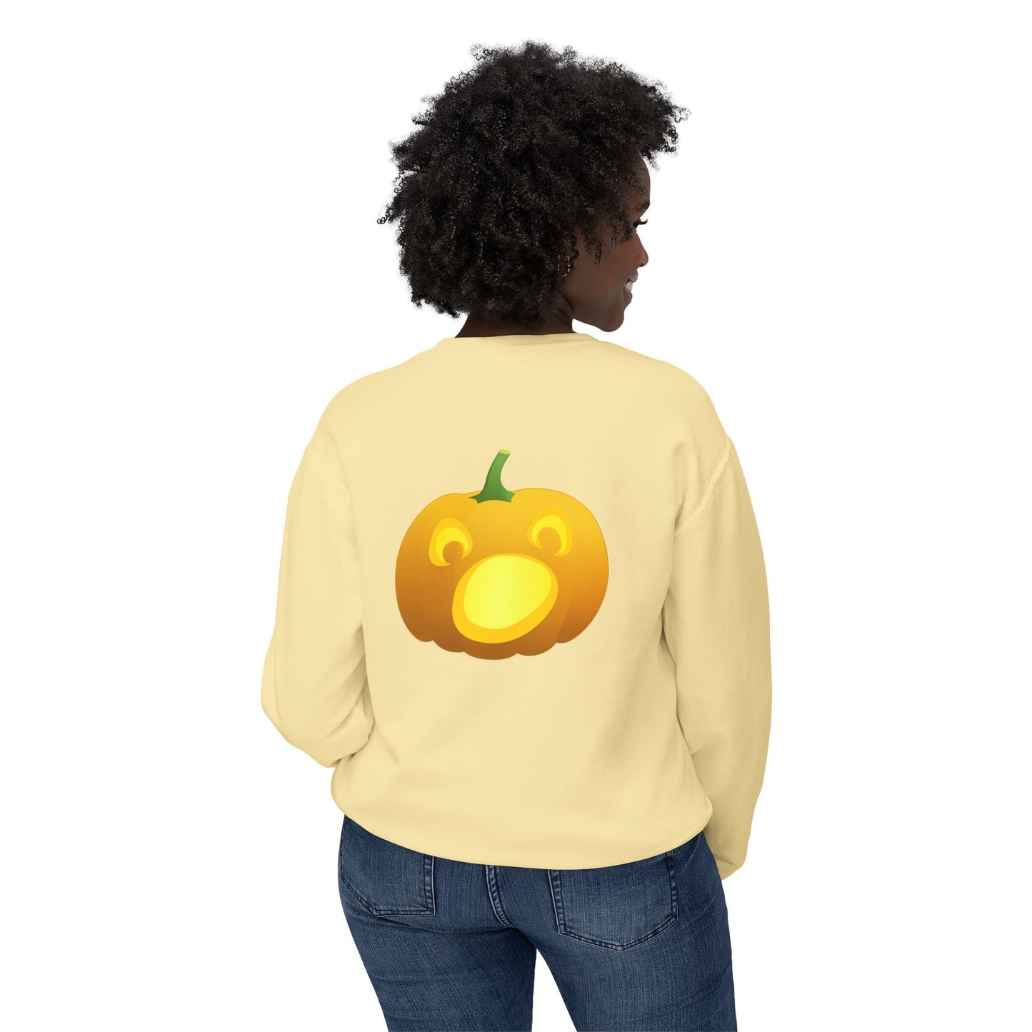 "Never Too Young (Or Too Old) To Trick Or Treat" Lightweight Sweatshirt