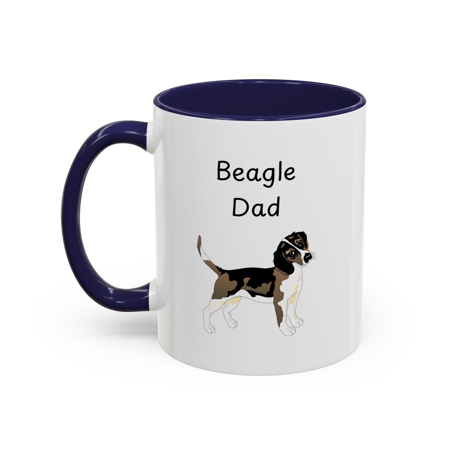 Ceramic Mug - "Beagle Dad"