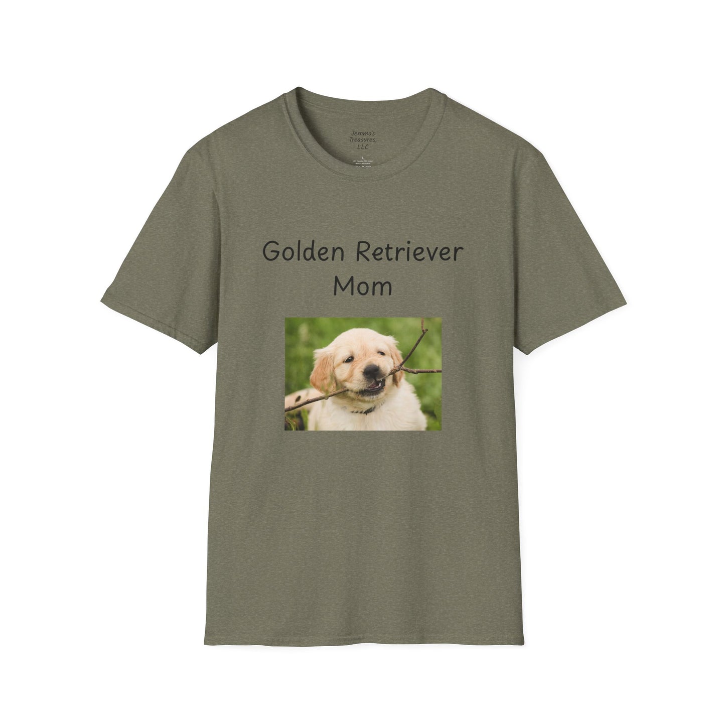 Unisex T-Shirt - "Golden Retriever Mom" - Hundebesitzer T-Shirt