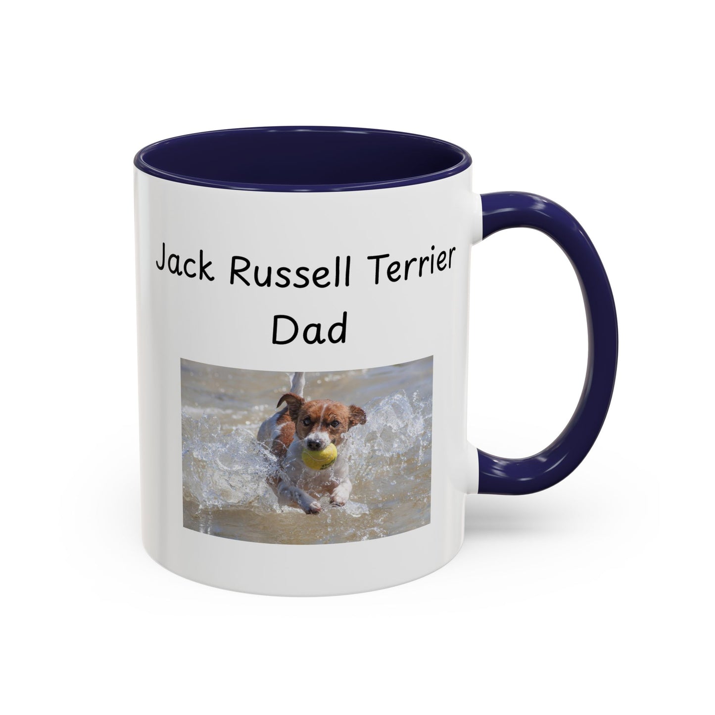 Ceramic Mug - "Jack Russell Terrier Dad"
