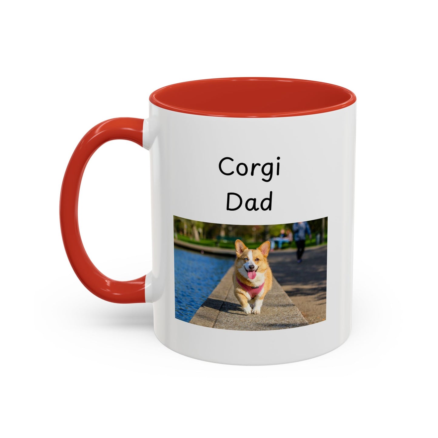 Keramiekbeker - "Corgi Pa"