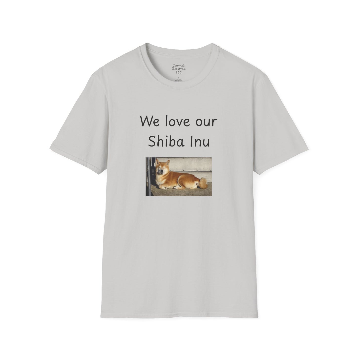 Unisex T-hemp - "Ons is lief vir ons Shiba Inu" - Honde-eienaar T-hemp