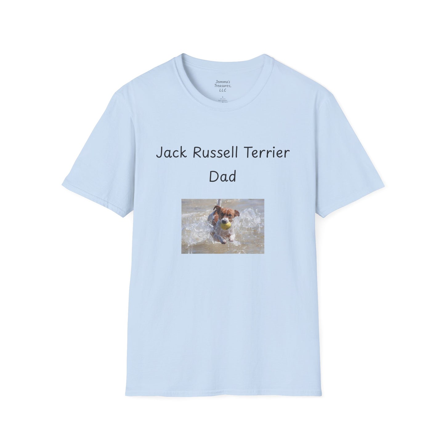 Unisex T-hemp - "Jack Russell Terrier Pa" - Honde-eienaar T-hemp