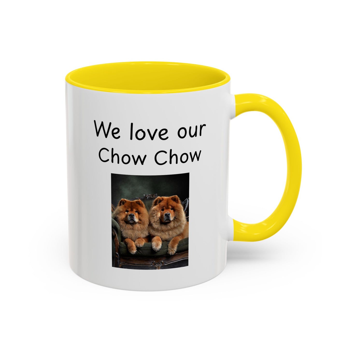 Ceramic Mug - "We Love Our Chow Chow"