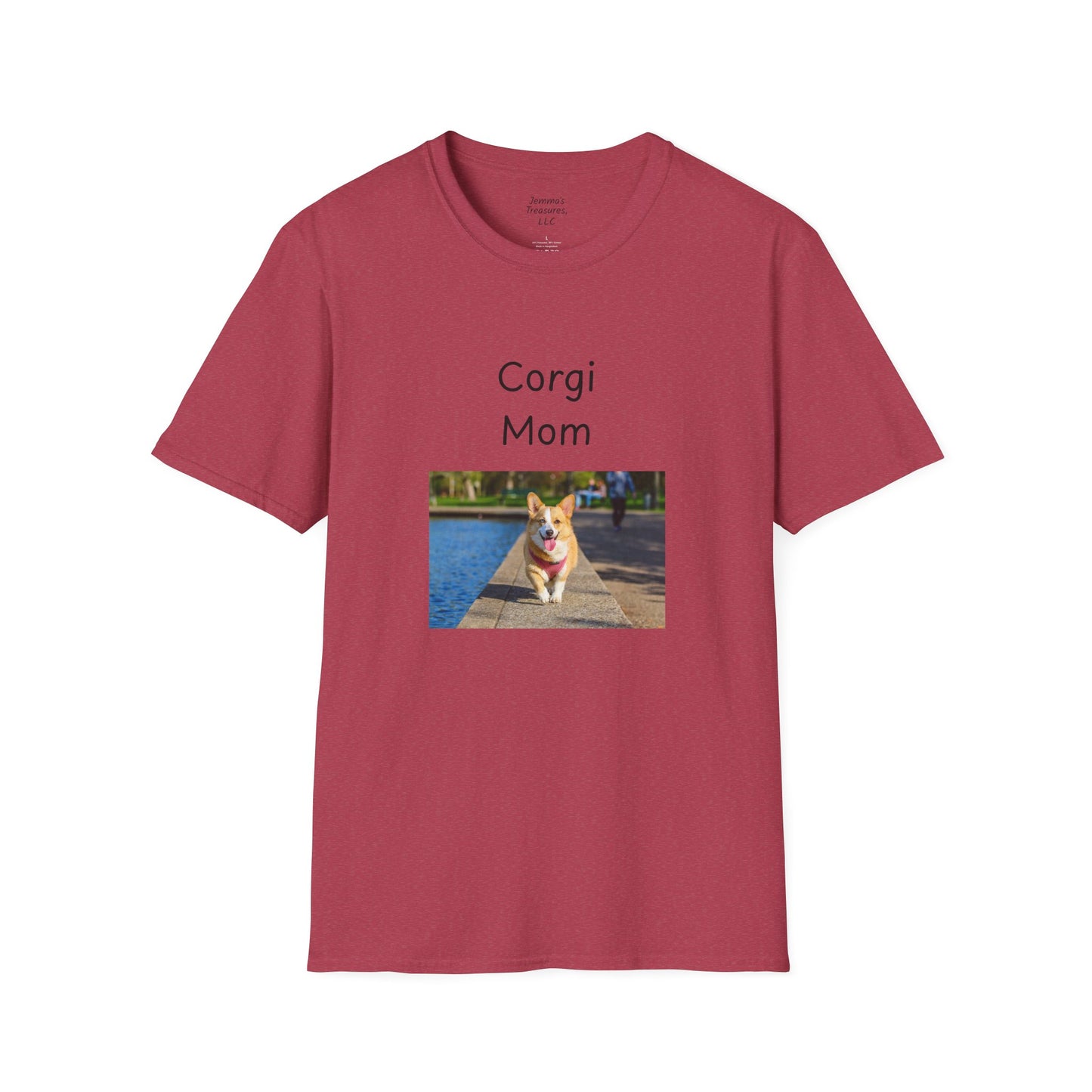 Unisex T-Shirt - "Corgi Mom" - Dog Owner Tee