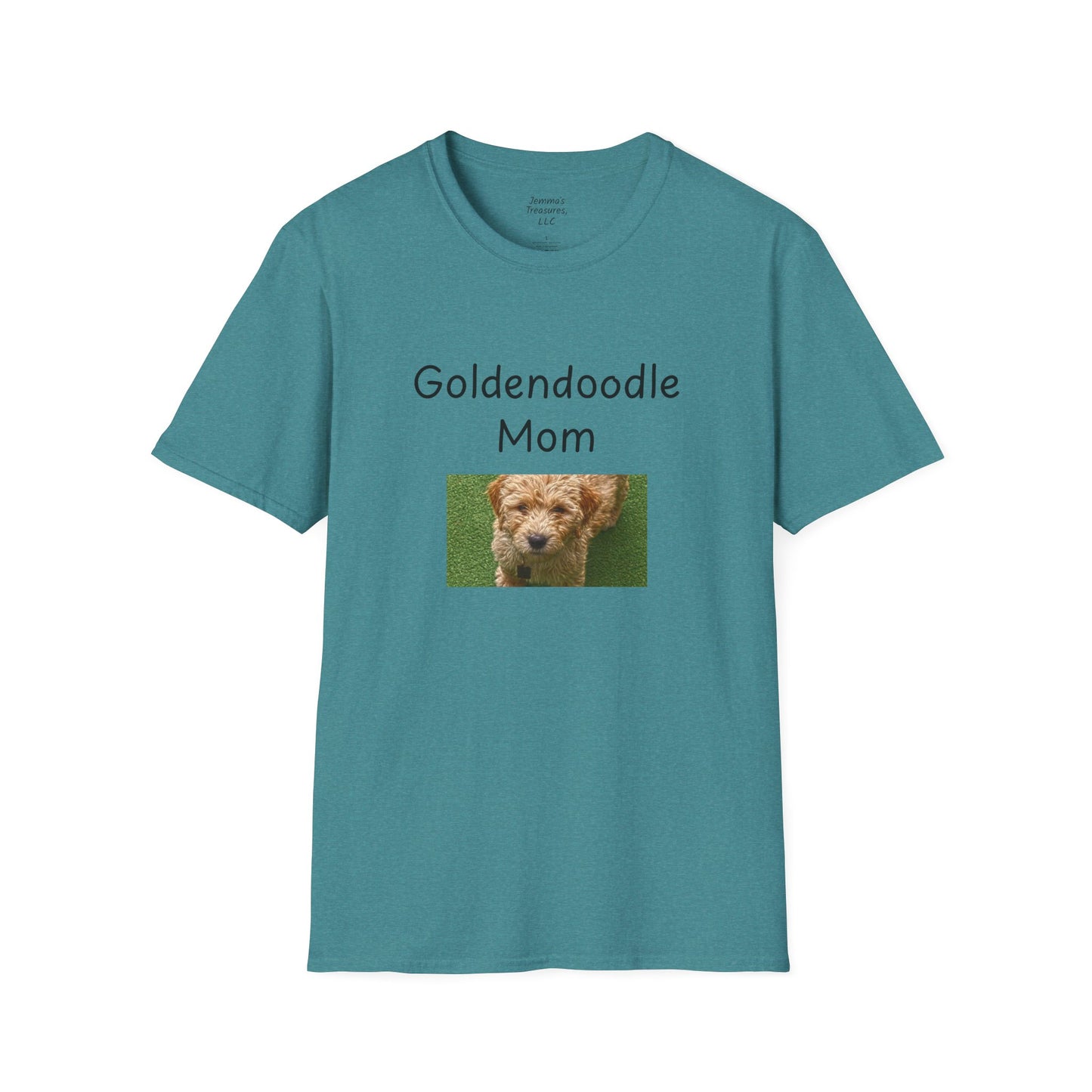 Unisex T-hemp - "Goldendoodle Ma" - Honde-eienaar T-hemp