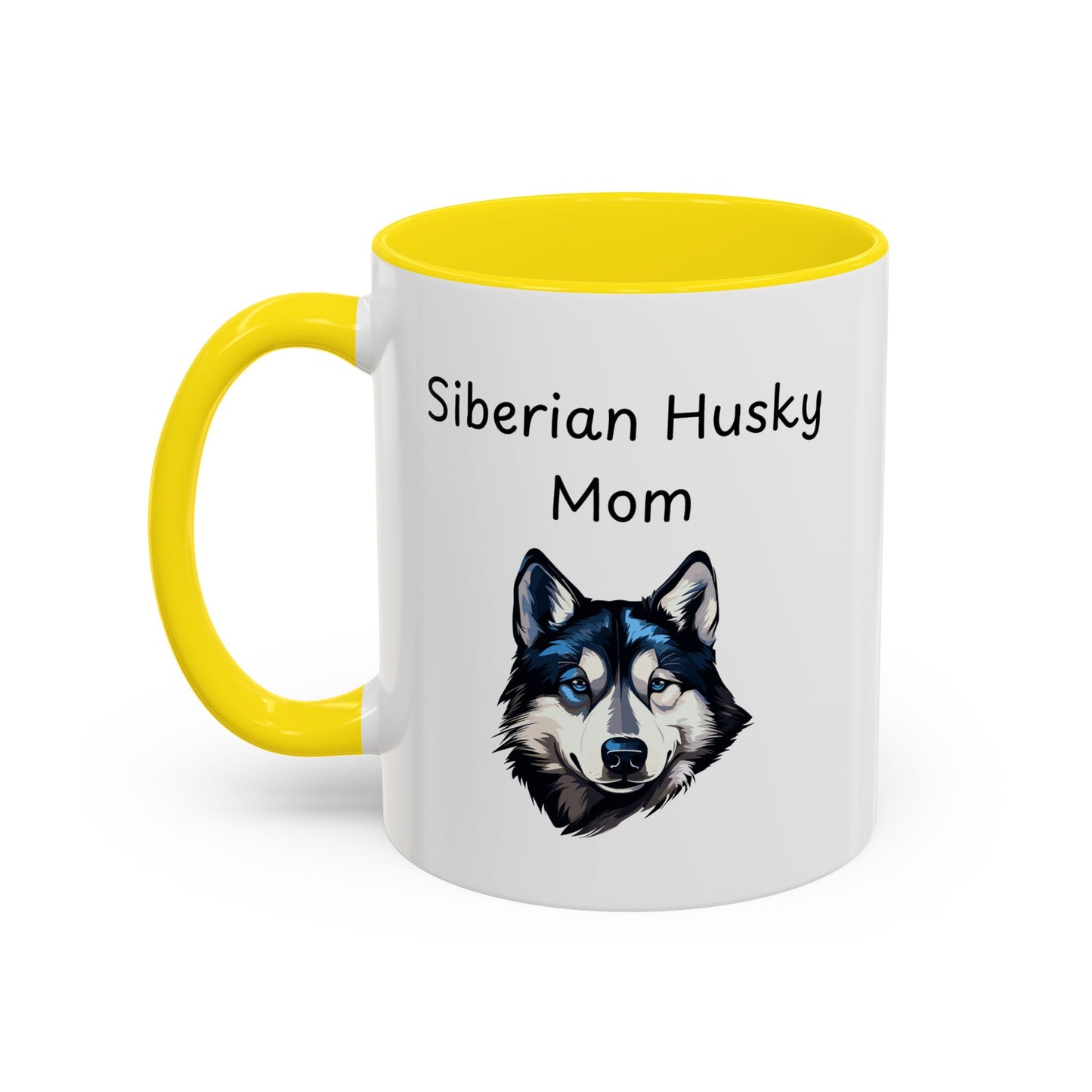 Ceramic Mug - "Siberian Husky Mom"